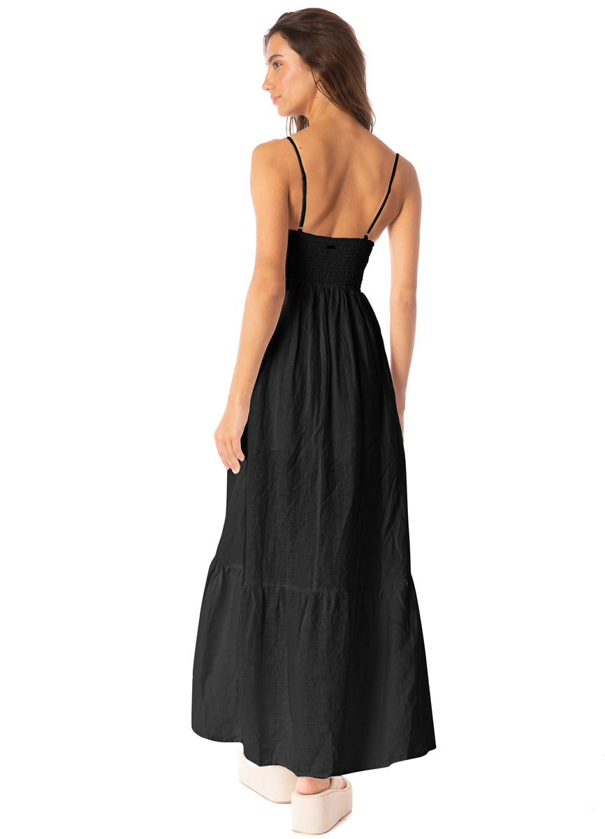 Maaji Jade Black Isadora Long Dress