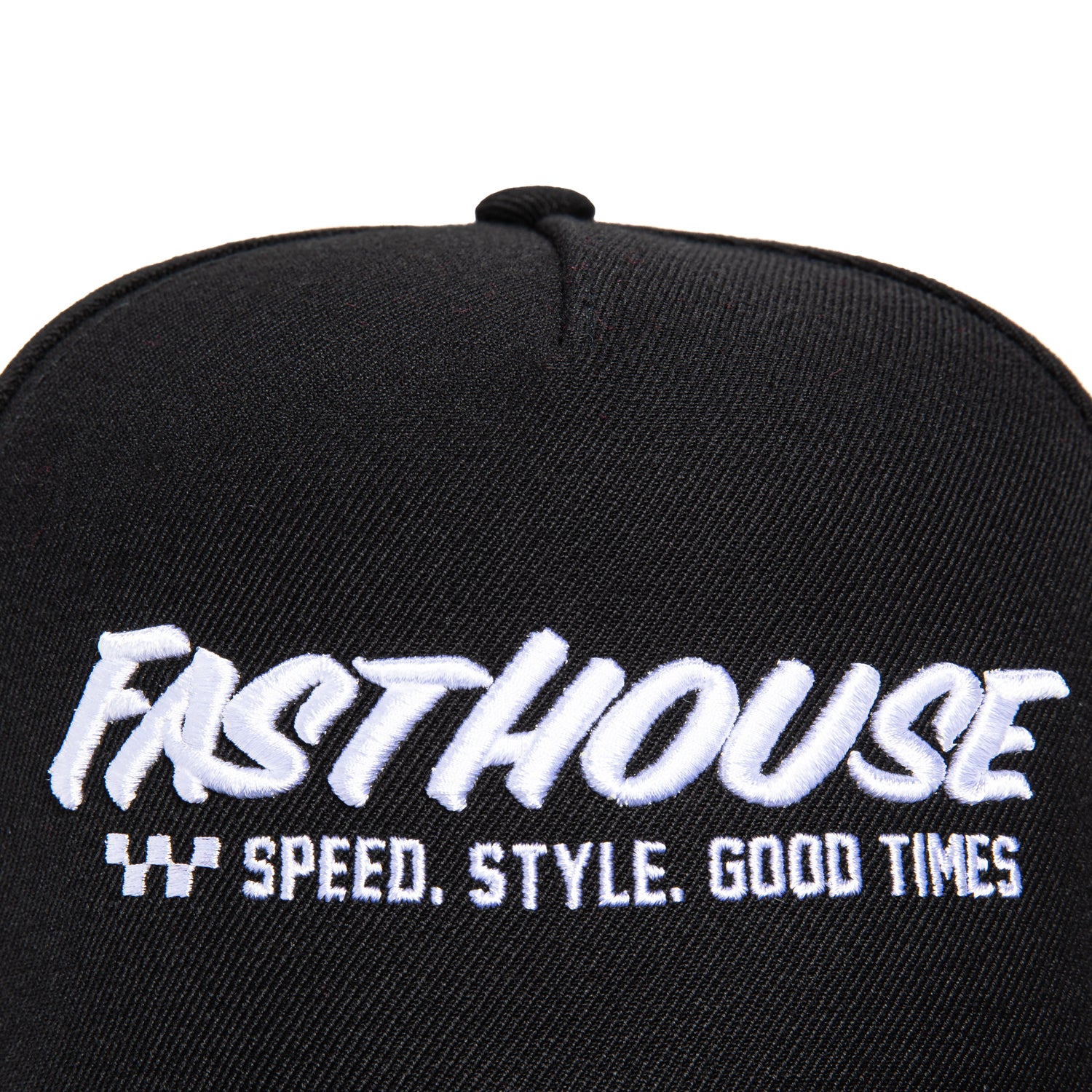 Fasthouse Essential Snapback Hat - Black