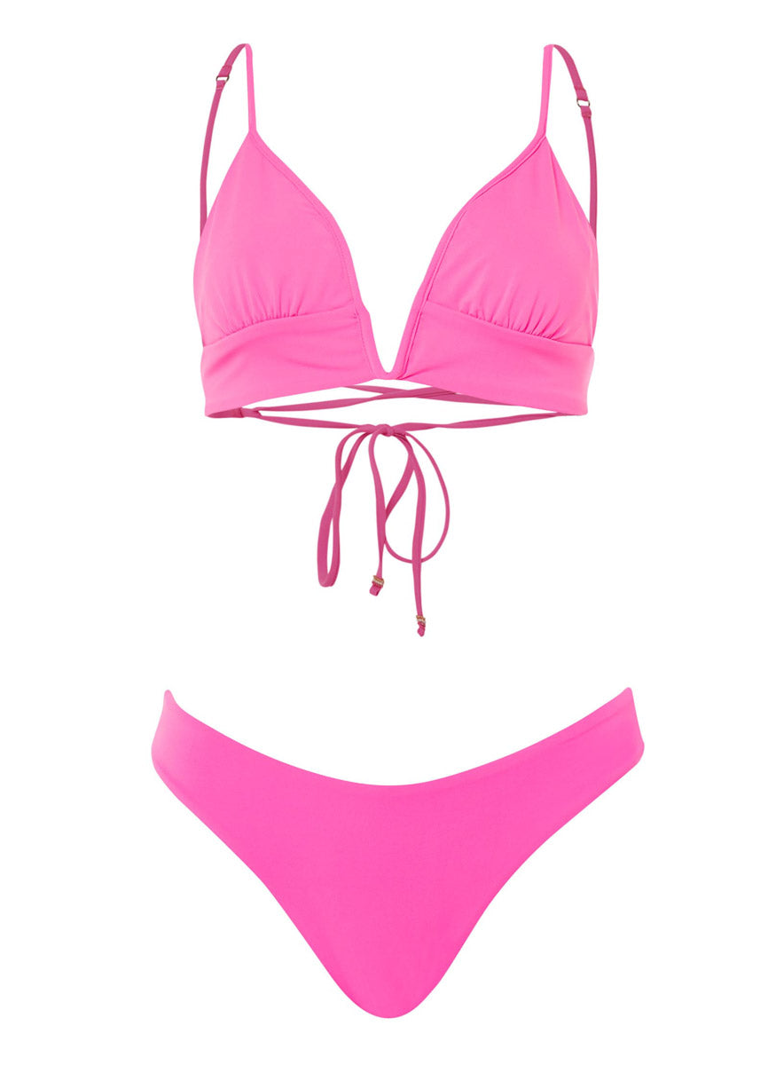 Maaji Radiant Pink Sublimity Classic Bikini Bottom