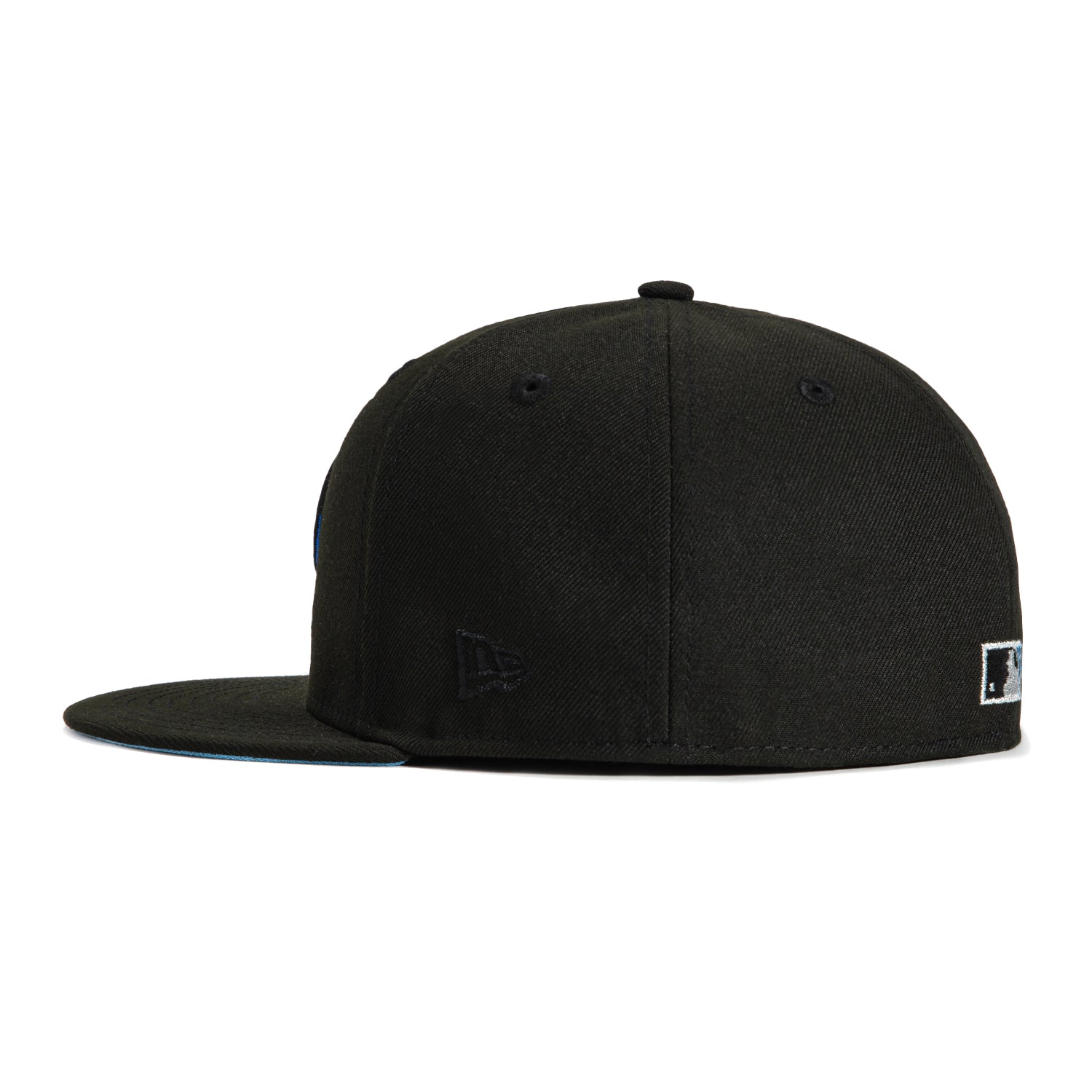 New Era 59Fifty Arizona Diamondbacks Inaugural Patch D Hat - Black, Metallic Silver, Light Blue