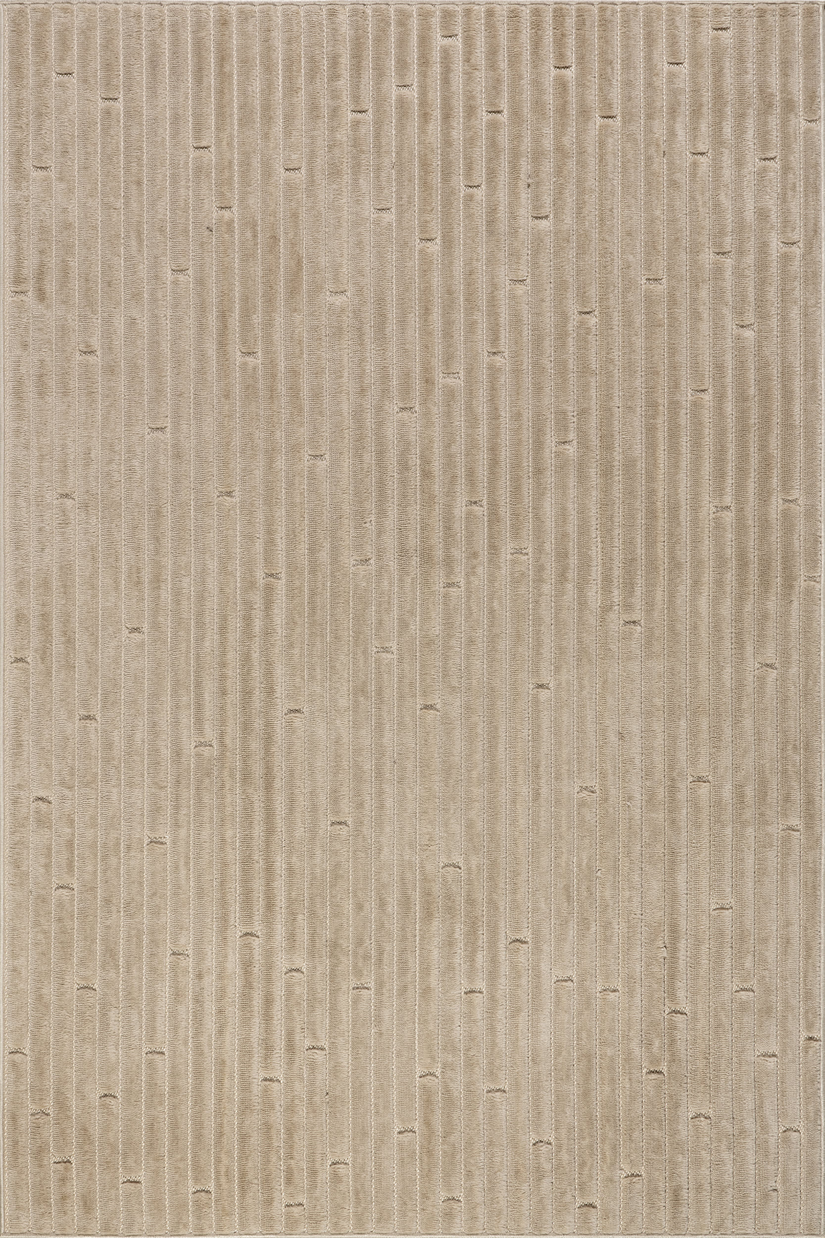 Tavia Striped Indoor/Outdoor Rug | Beige