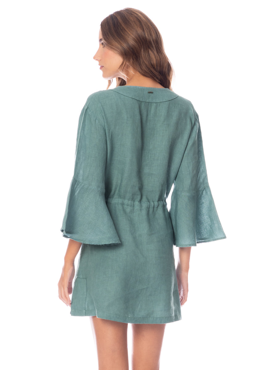 Maaji Eucalyptus Green Joy Kaftan