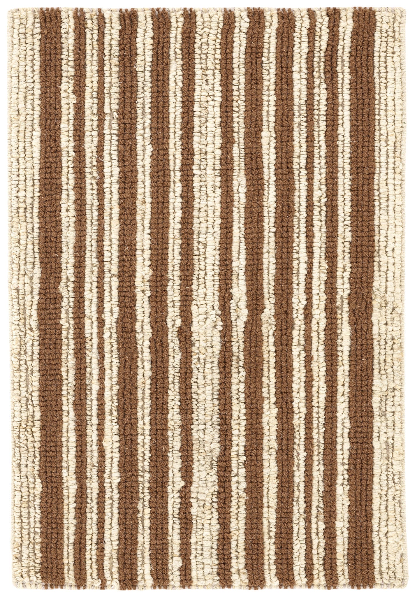 Calder Stripe Caramel Handwoven Jute Rug