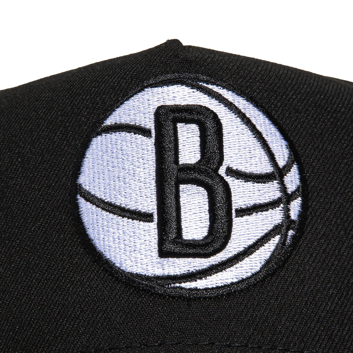 New Era 9Forty A-Frame Brooklyn Nets Snapback OTC Hat - Black