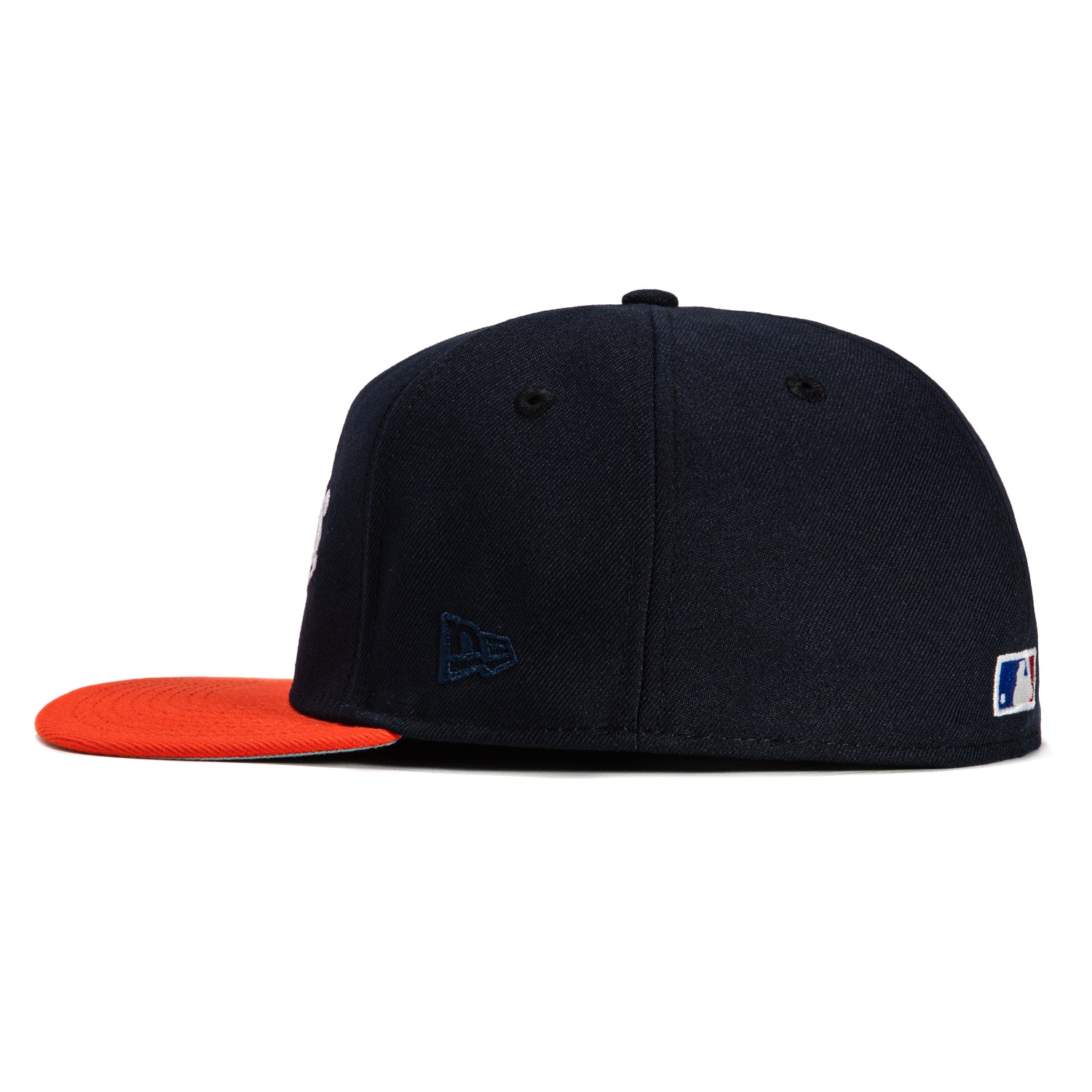 New Era 59Fifty A-Frame Glow Chain Stitch Houston Astros 2022 World Series Patch Hat - Navy, Orange