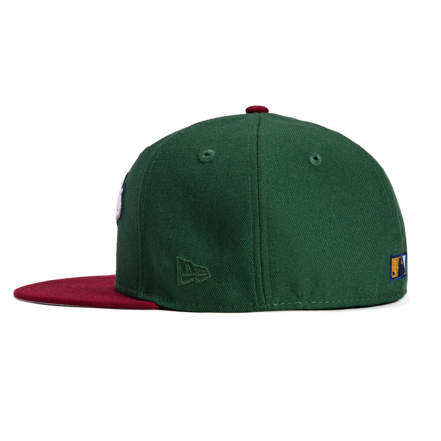 New Era 59Fifty Los Angeles Dodgers 50th Anniversary Stadium Patch Script Hat - Green, Cardinal