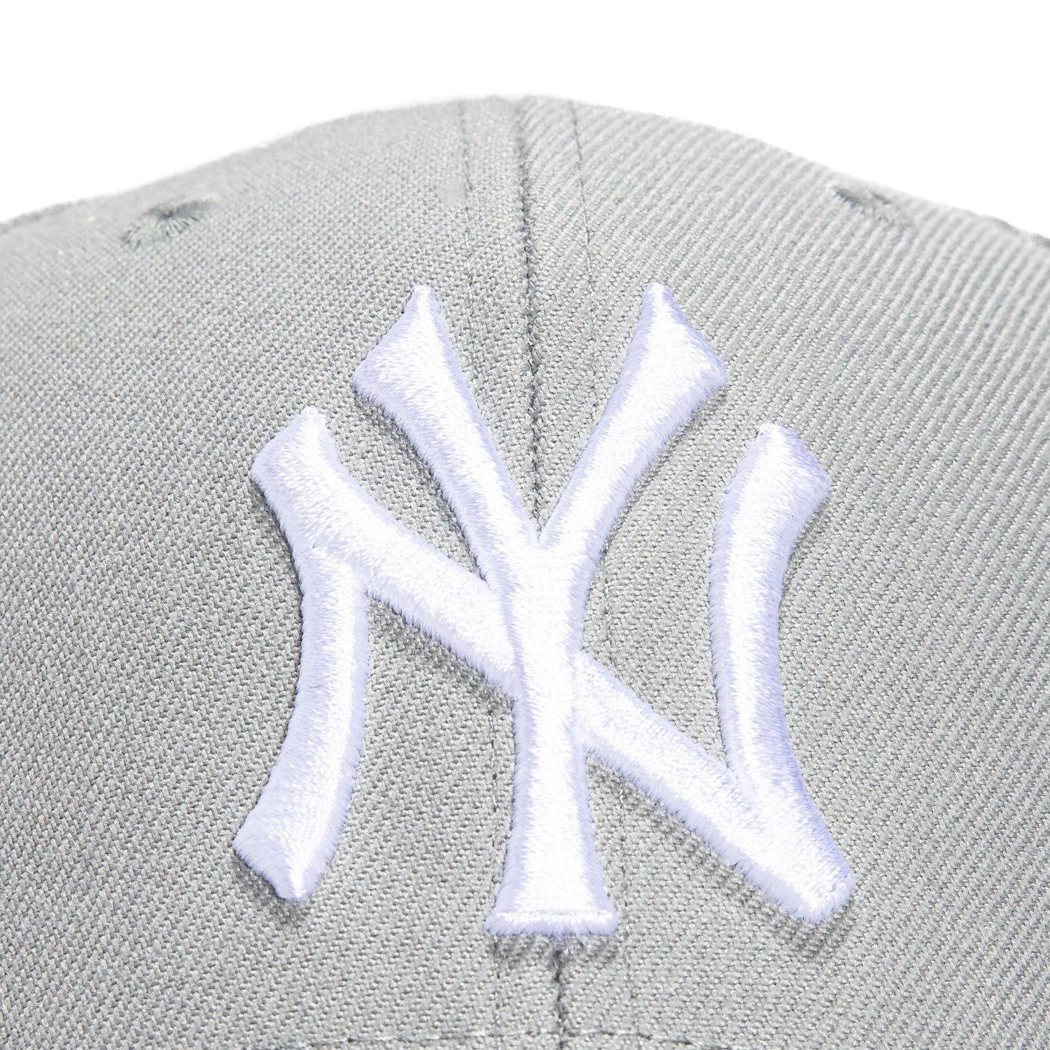 47 Brand New York Yankees MVP Adjustable Hat - Grey, White