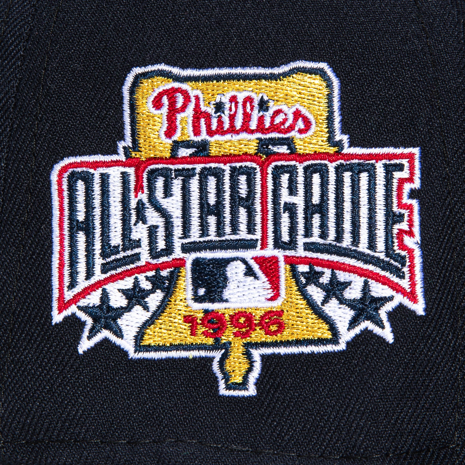 New Era 59Fifty Deep Ocean Gold Philadelphia Phillies 1996 All Star Game Patch Hat - Navy, Gold