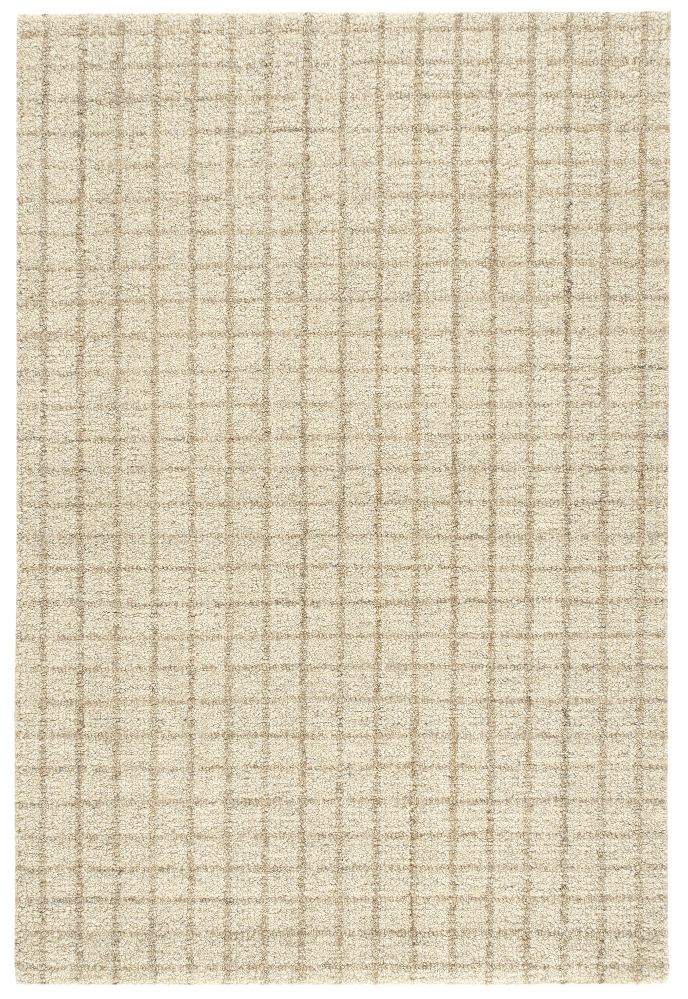 Conall Natural Hand Micro Hooked Wool Rug