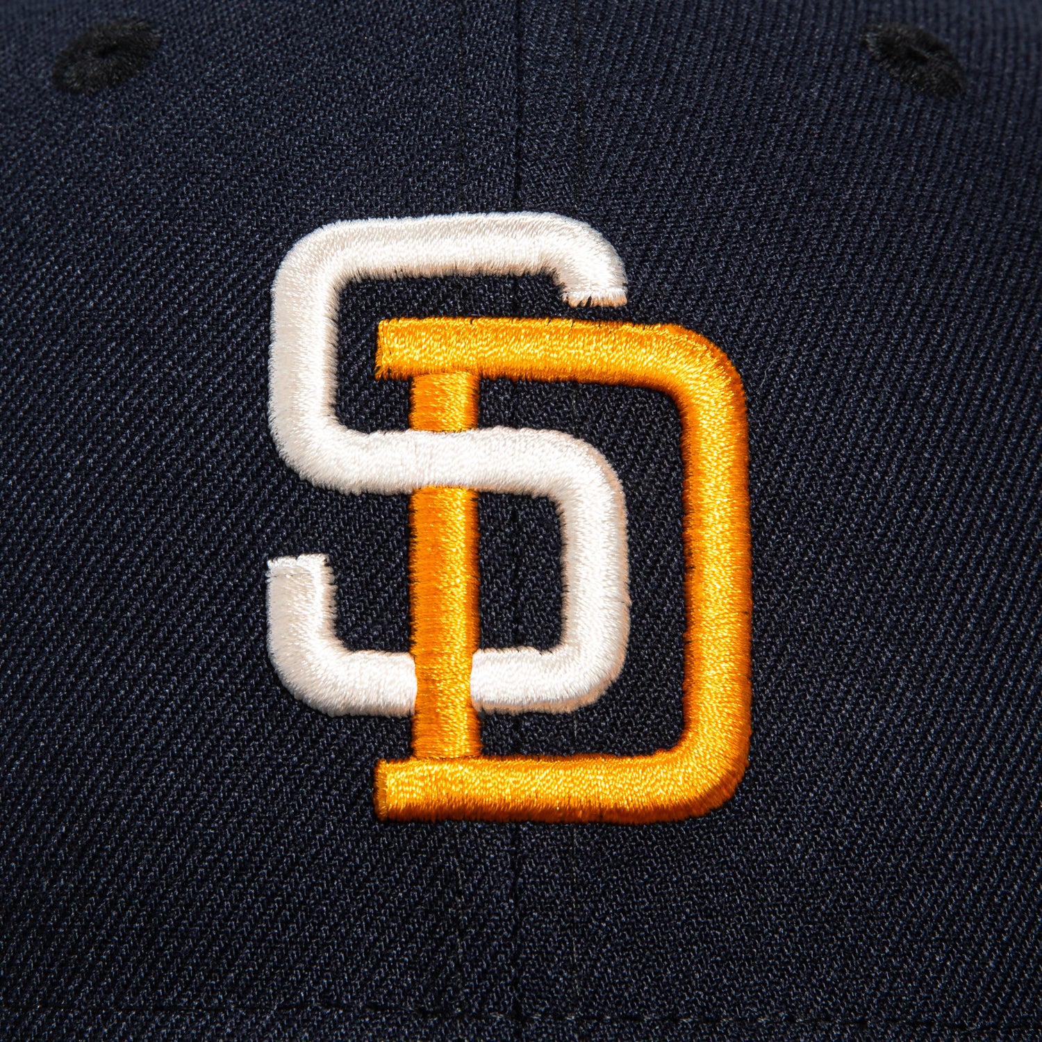 New Era 59Fifty San Diego Padres Cooperstown Collection Patch Hat - Navy