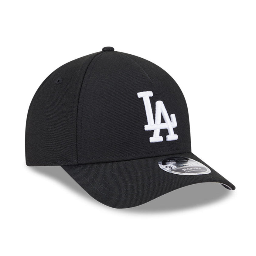 New Era 9Forty M-Crown A-Frame Los Angeles Dodgers Snapback Hat - Black, White