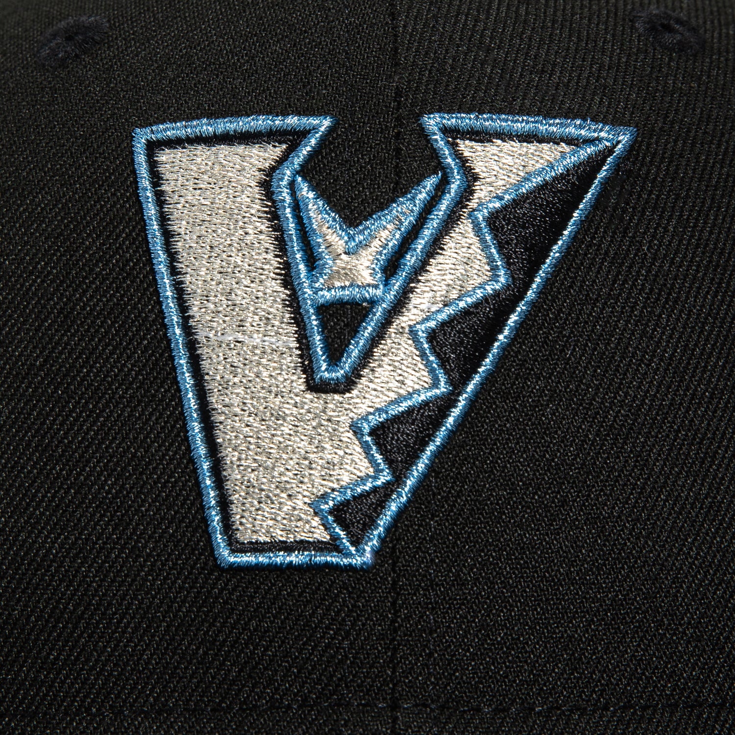 New Era 59Fifty Arizona Diamondbacks Inaugural Patch Upside Down Hat - Black, Light Blue, Metallic Silver