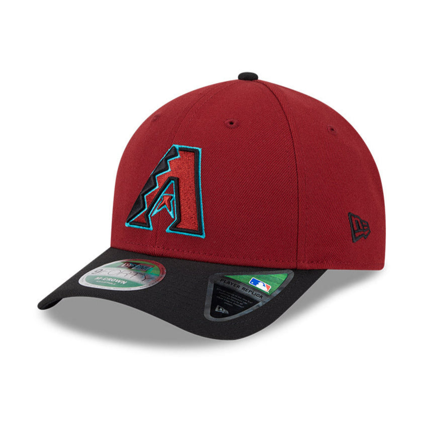 New Era 9Forty M-Crown Arizona Diamondbacks Snapback Game Hat - Sedona Red, Black