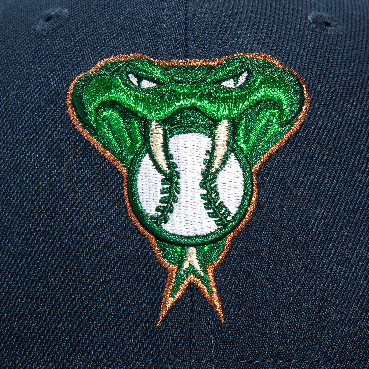 New Era 59Fifty Prehistoric Pack Arizona Diamondbacks Inaugural Patch Snakehead Hat - Navy, Black, Kelly Green