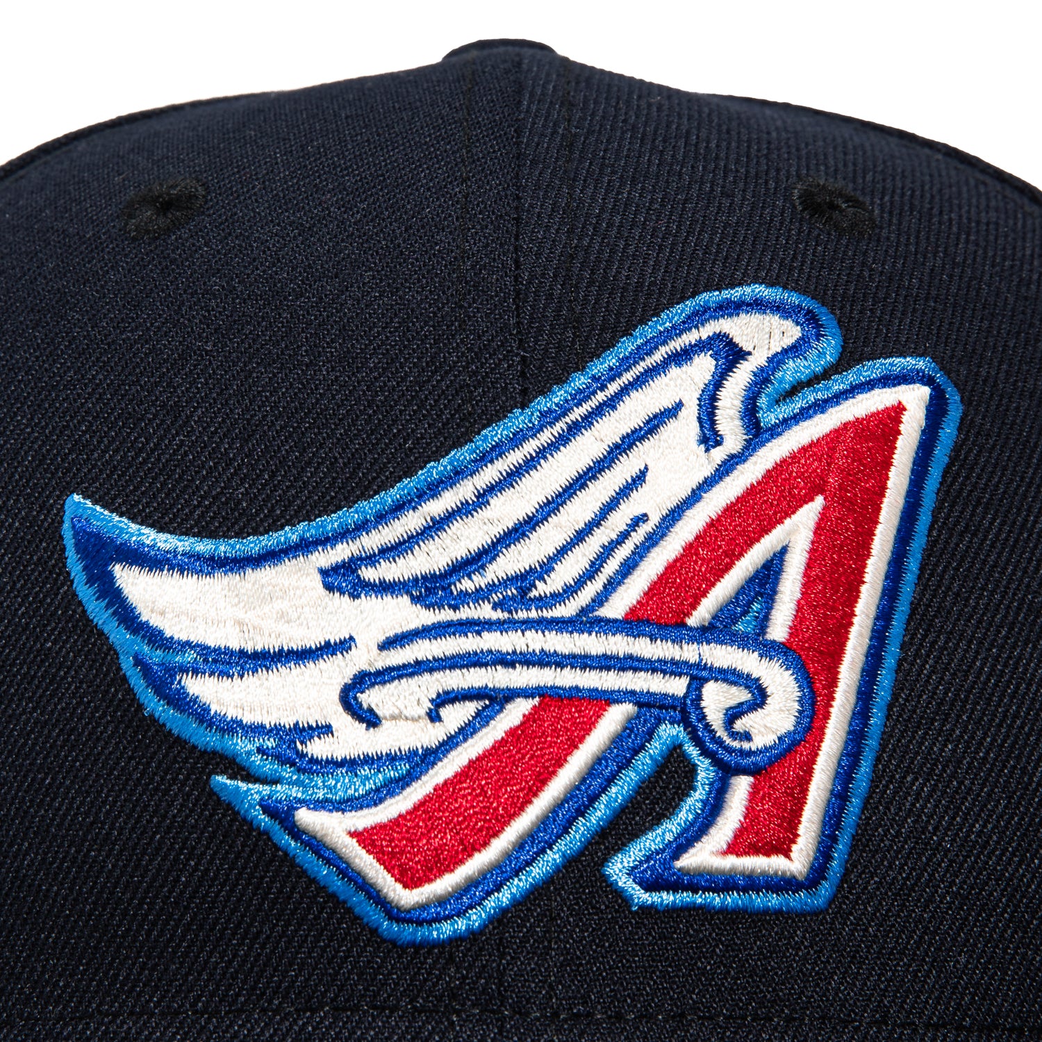 New Era 59Fifty Los Angeles Angels Cooperstown Collection Patch Hat - Navy