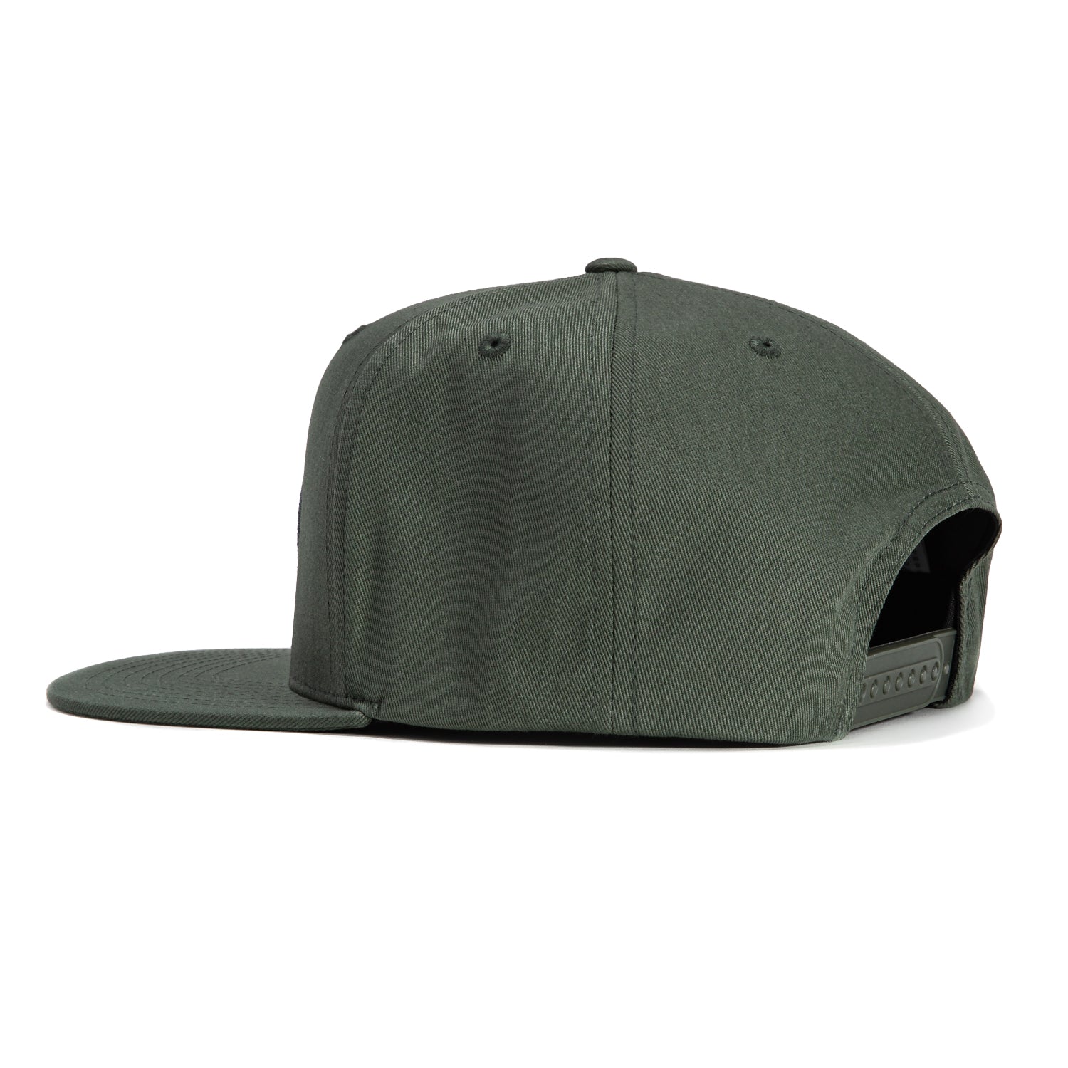 Brixton Oath lll Snapback Hat - Grey Olive