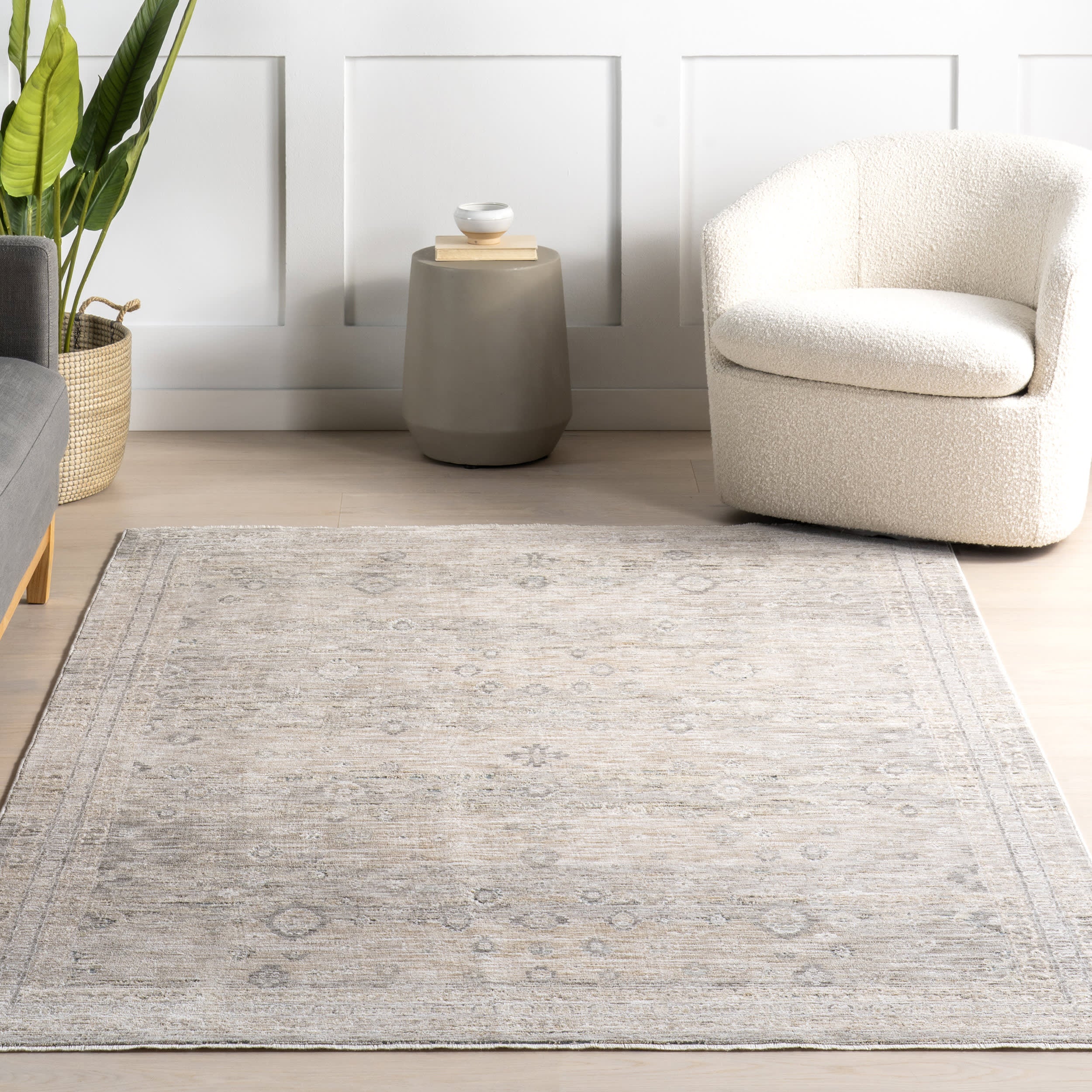 Avayah Vintage Rug | Beige