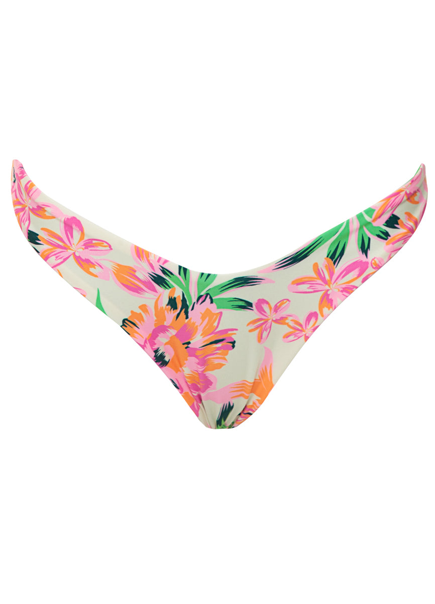 Maaji Bubbly Blossom Splendour Regular Rise Thin Side Bikini Bottom