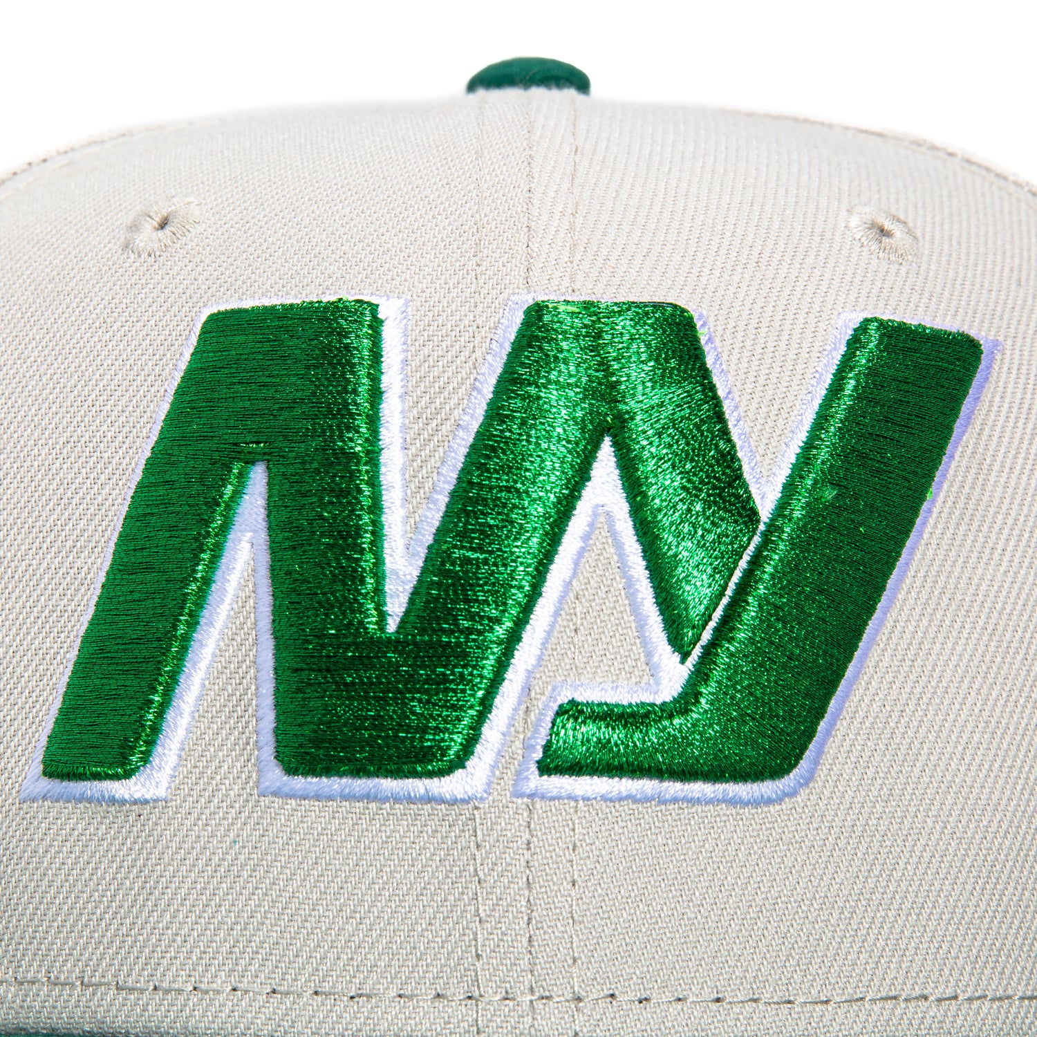 New Era 59Fifty City Stone Dome New York Jets Logo Patch Hat - Stone, Green