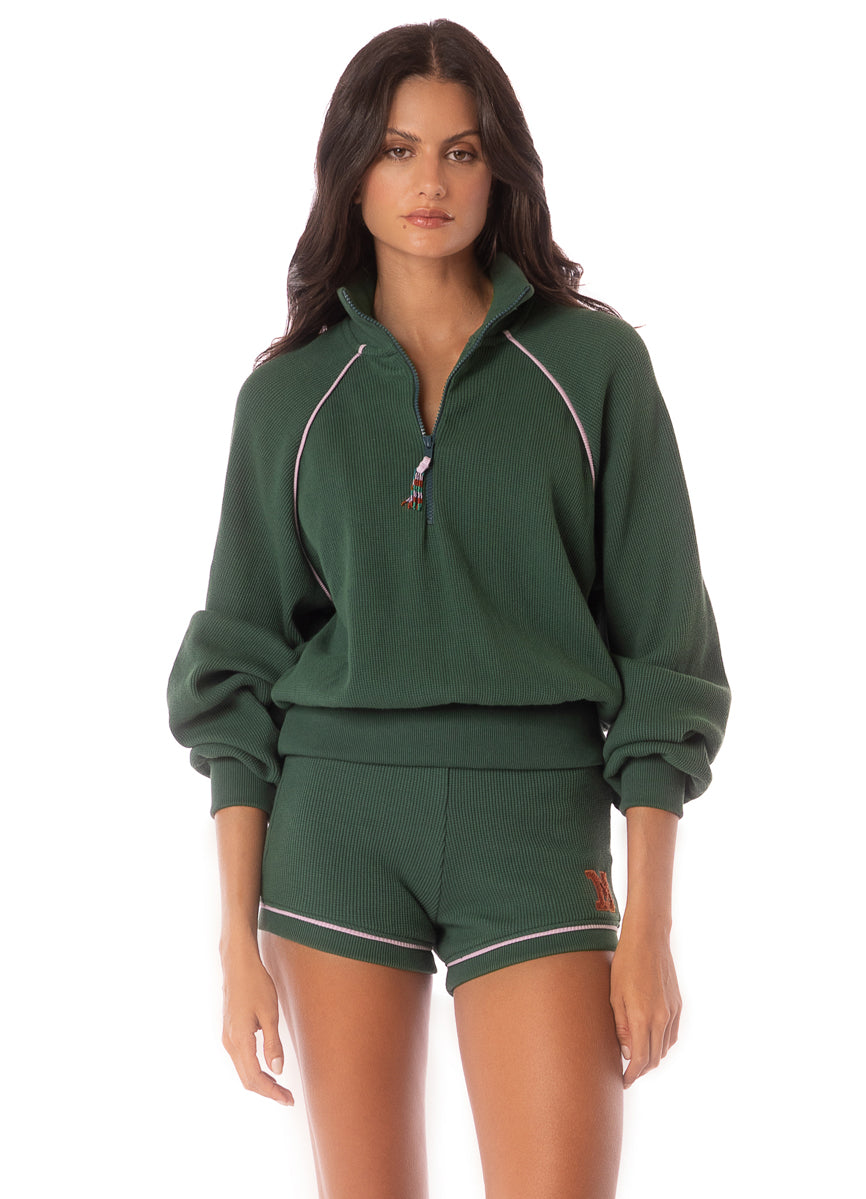 Maaji Shamrock Green Chunky Pull Over