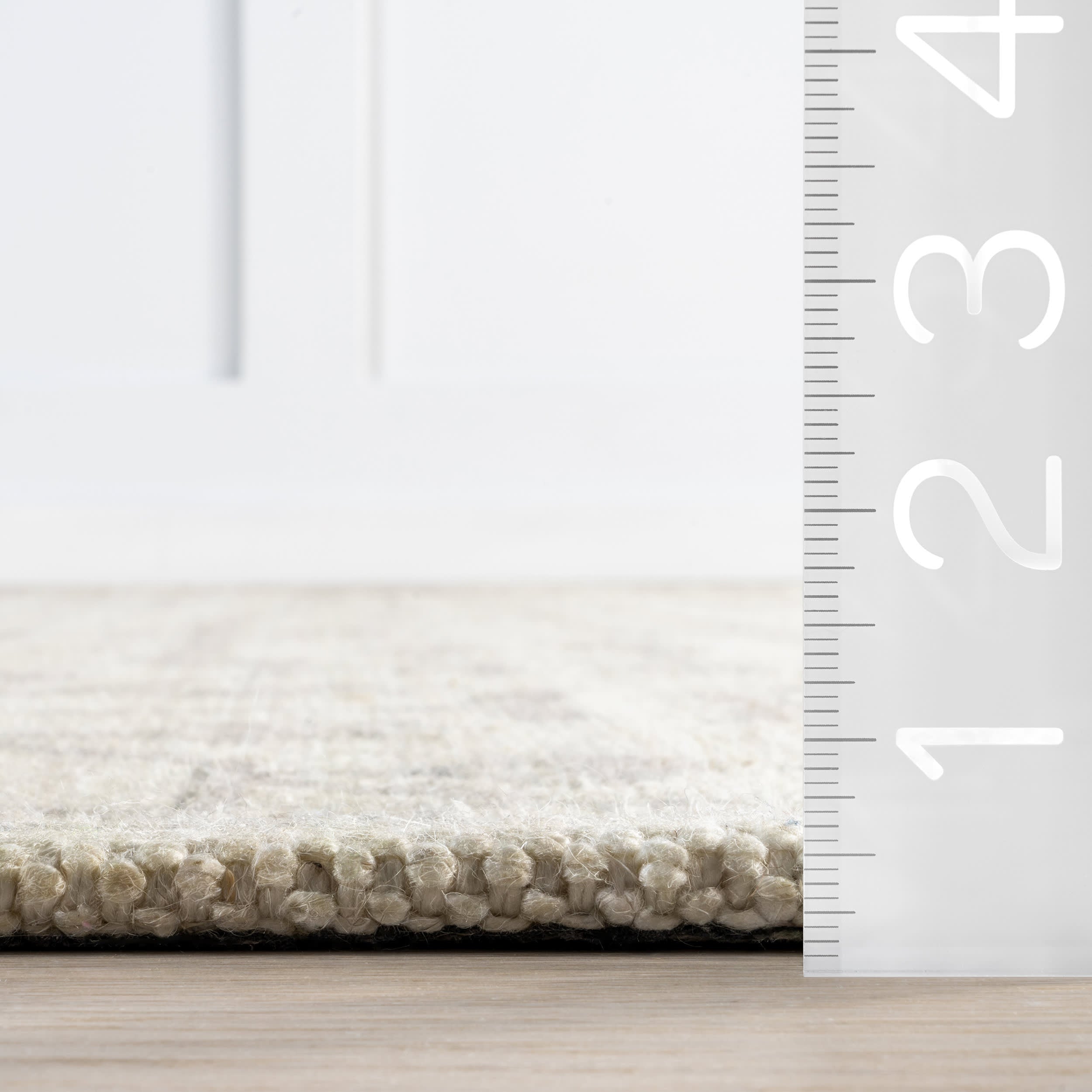 Gretel Wool and Cotton Rug | Beige