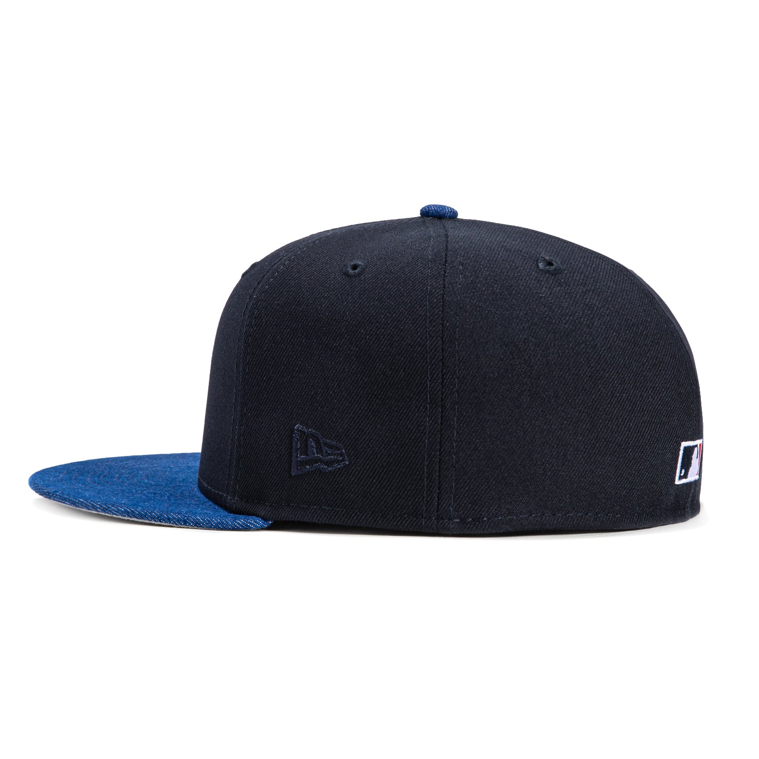 New Era 59Fifty Denim Pack Los Angeles Dodgers 50th Anniversary Stadium Patch Hat - Navy, Denim Royal