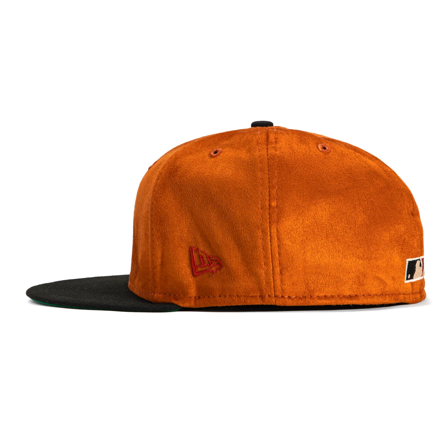 New Era 59Fifty S'mores Tampa Bay Rays 10th Anniversary Patch TB Hat - Burnt Orange, Black