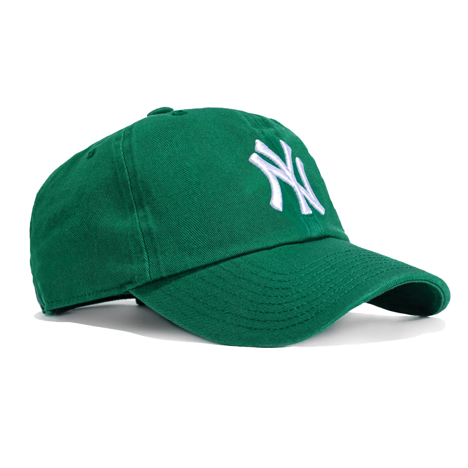 47 Brand New York Yankees Cleanup Adjustable Hat - Kelly Green, White