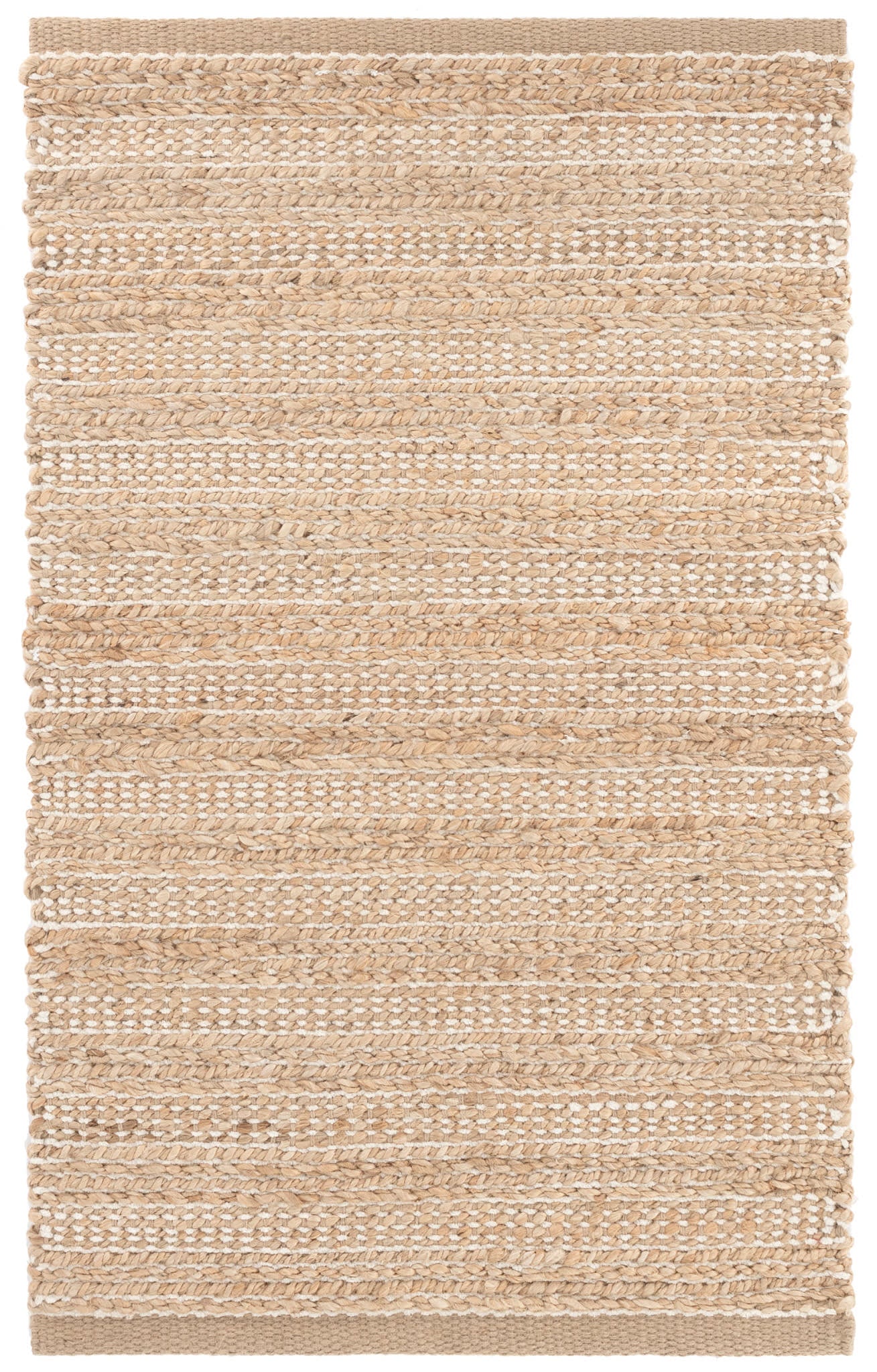 Simba Ivory Handwoven Jute Rug