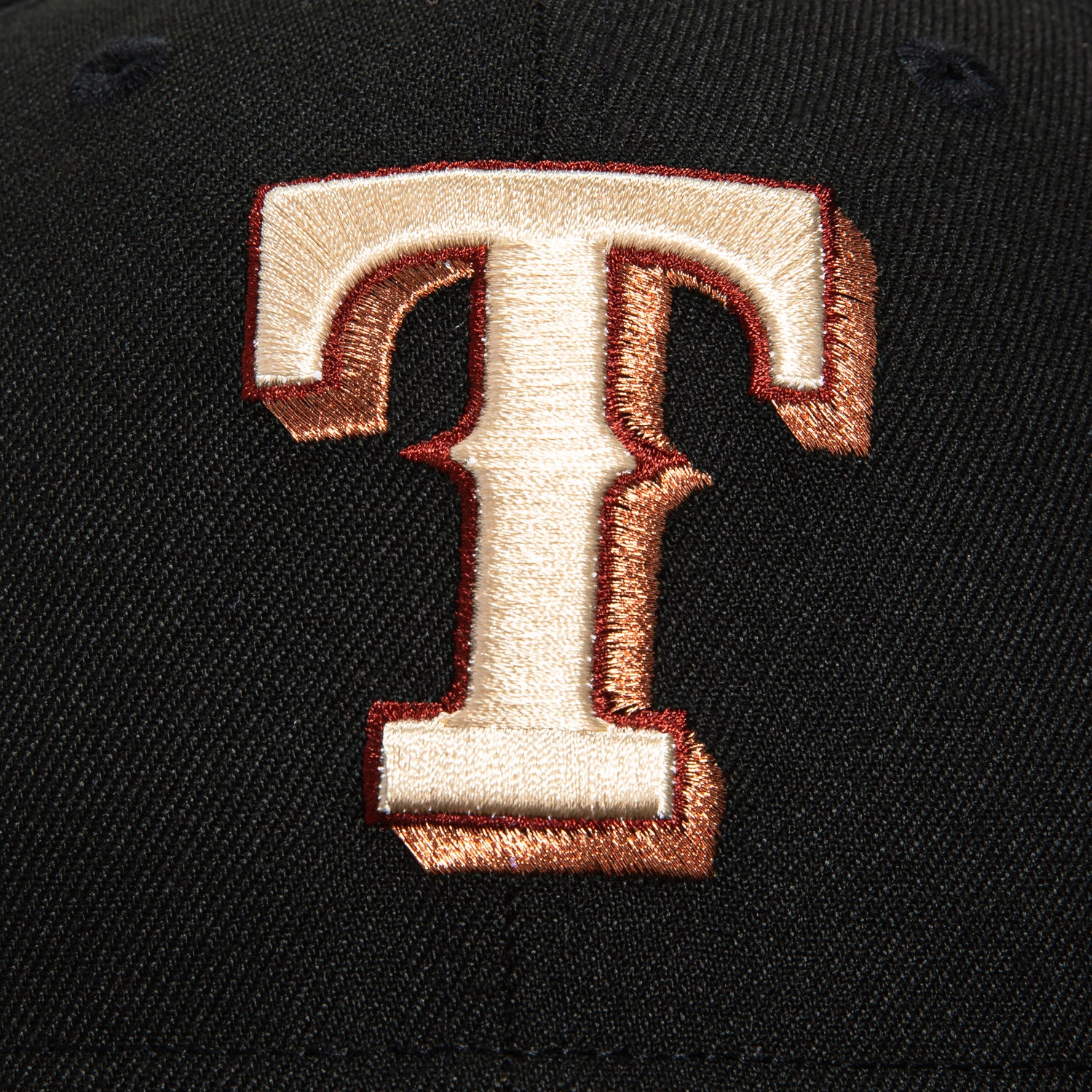 New Era 59Fifty Texas Rangers 1995 All Star Game Patch Hat - Black, Brown