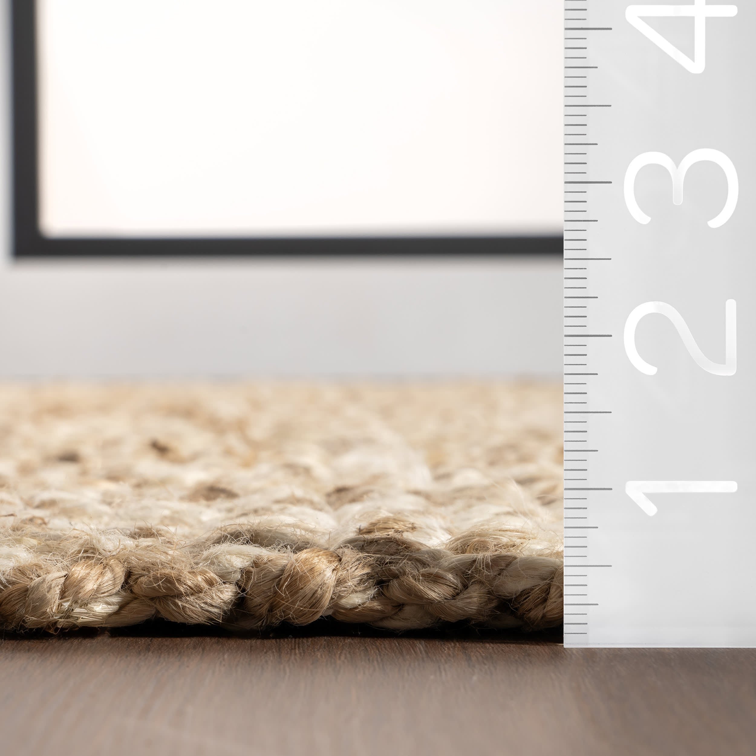 Forest Handlooped Chunky Jute Rug | Natural