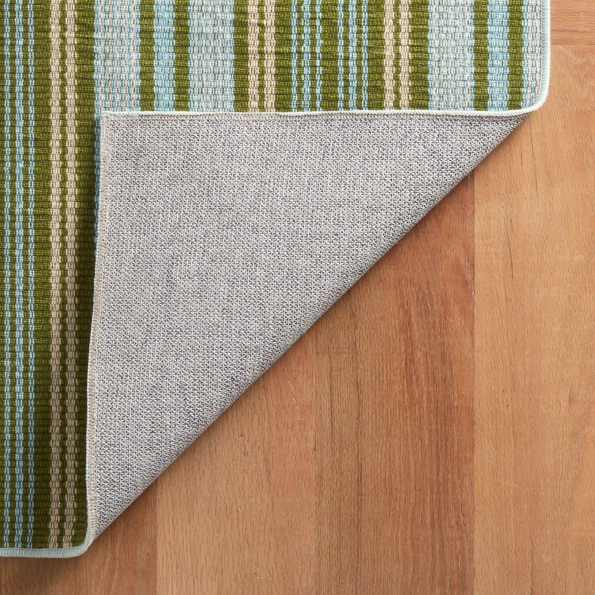 Caravan Stripe Multi Machine Washable Rug