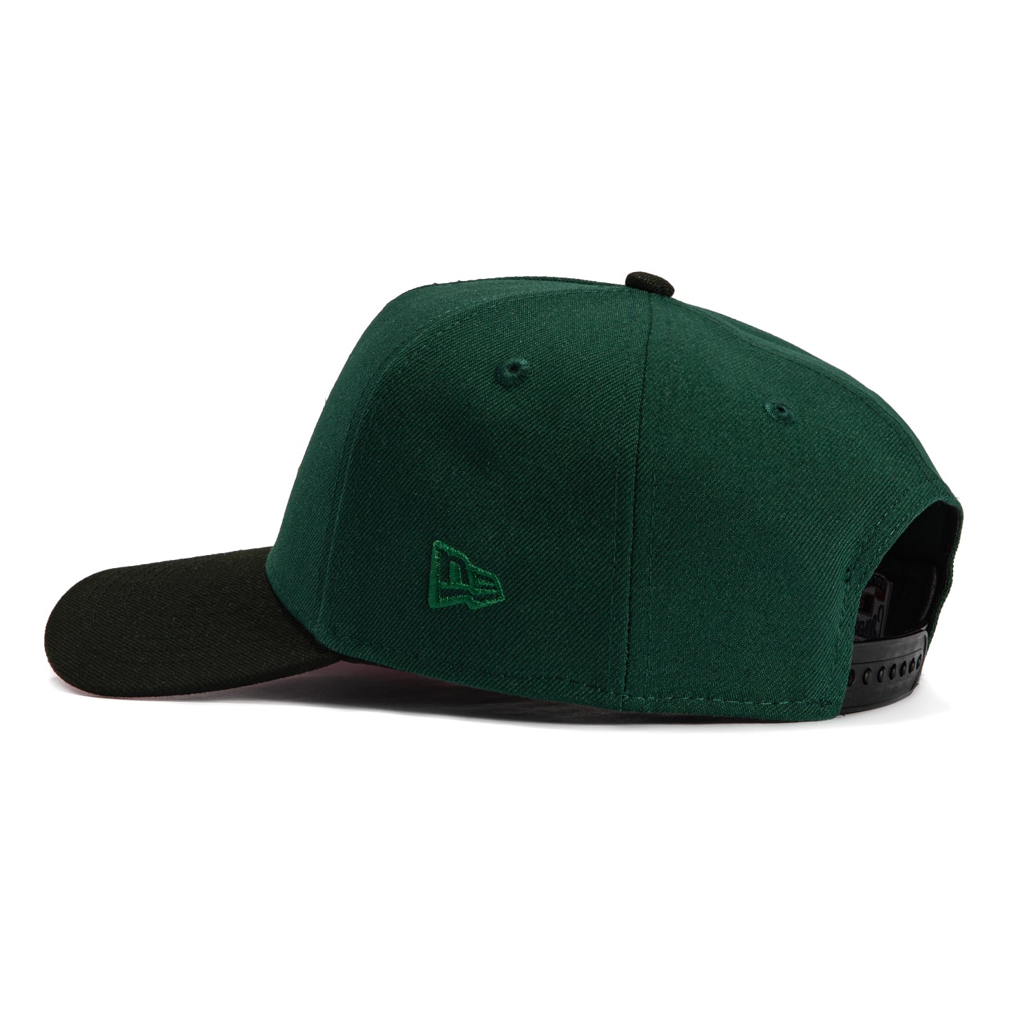 New Era 9Forty A-Frame Valentine's Day New York Yankees 1949 World Series Patch Snapback Rose Hat - Green, Black