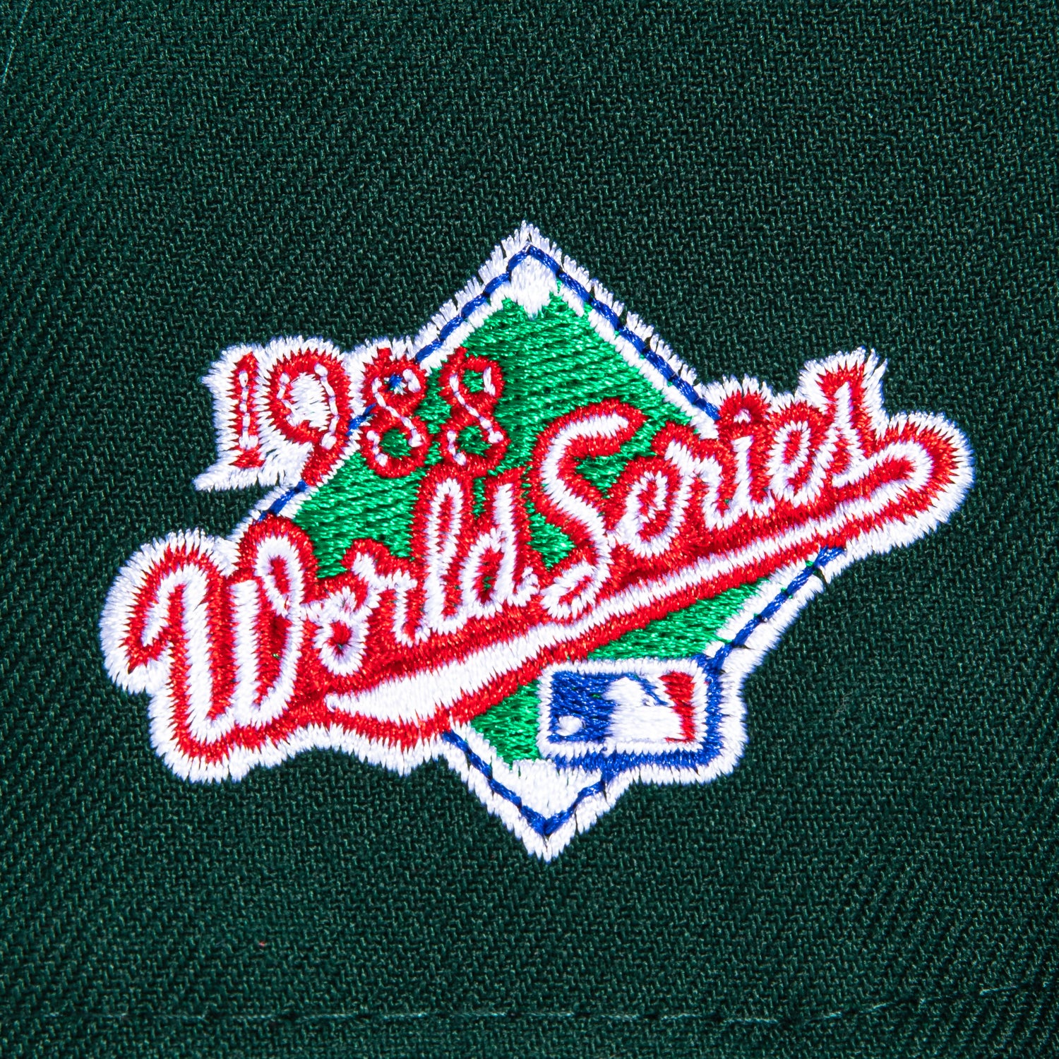 New Era 59Fifty Los Angeles Dodgers 1988 World Series Patch Hat - Green, White