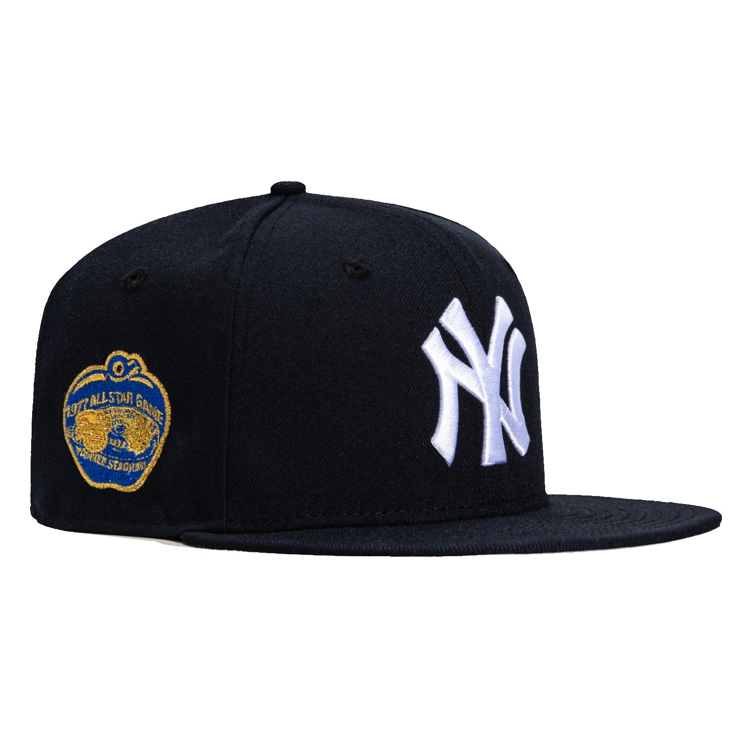 New Era 59Fifty New York Yankees 1977 All Star Game Patch Hat - Navy, Royal