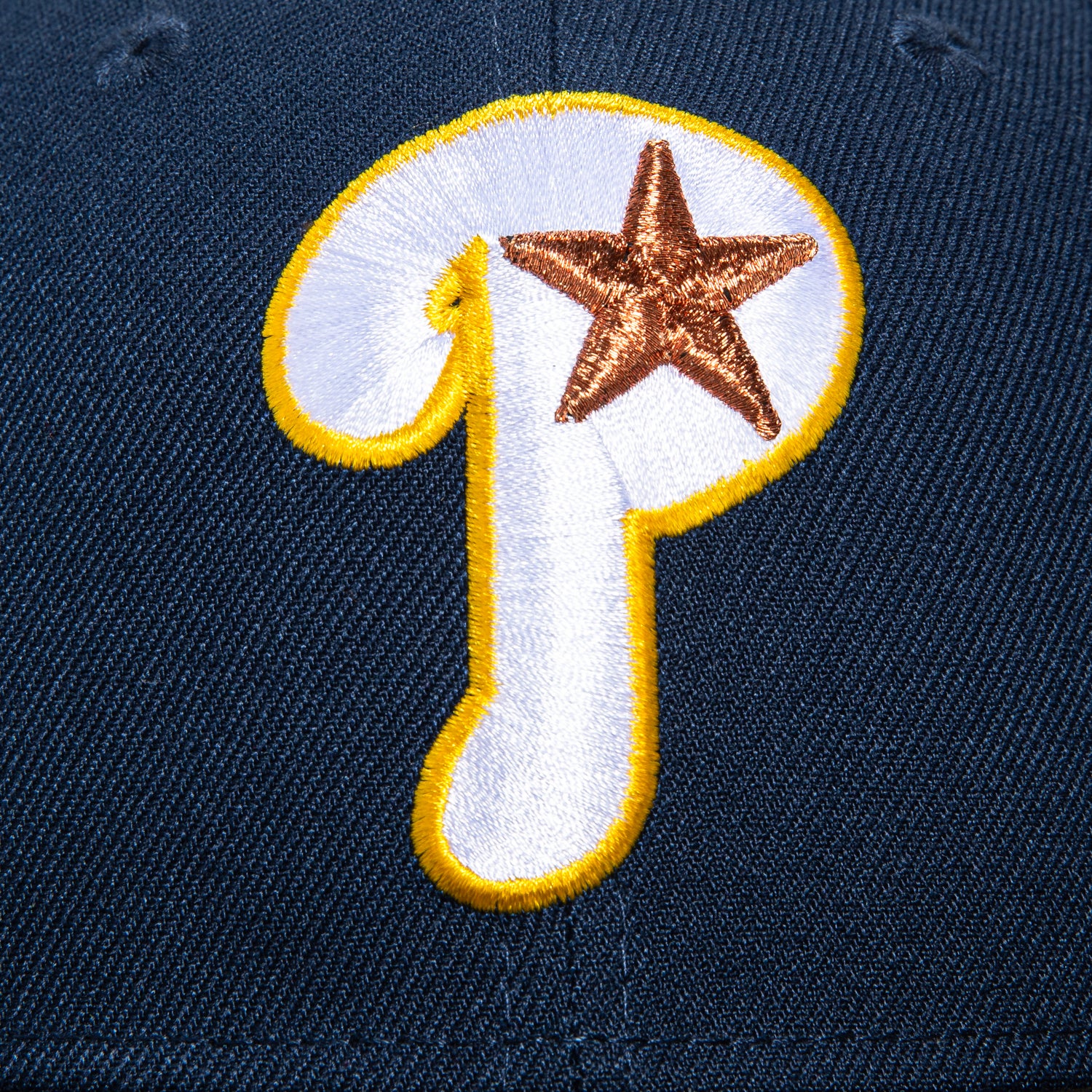 New Era 59Fifty Philadelphia Phillies 1996 All Star Game Patch Alternate Hat - Navy, Black, Yellow