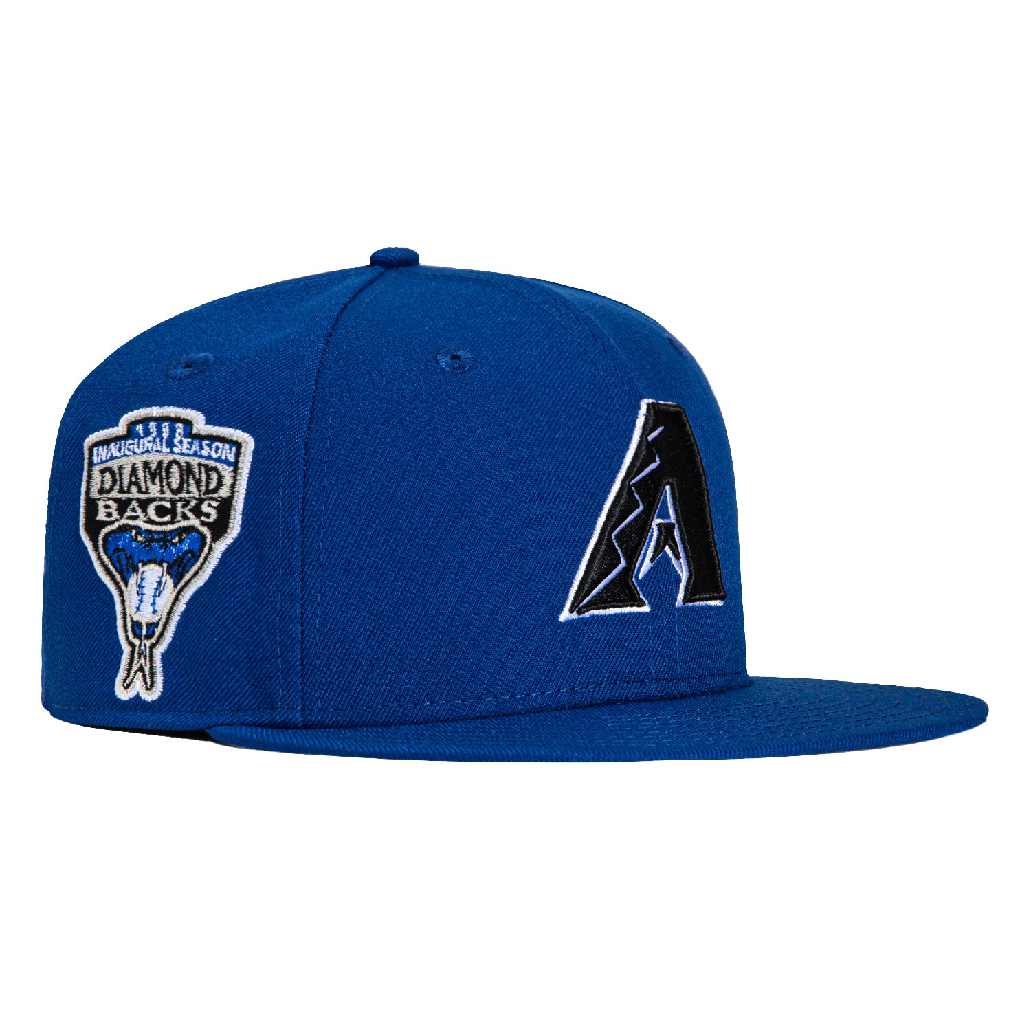 New Era 59Fifty Arizona Diamondbacks Inaugural Patch A Hat - Royal, Black, White