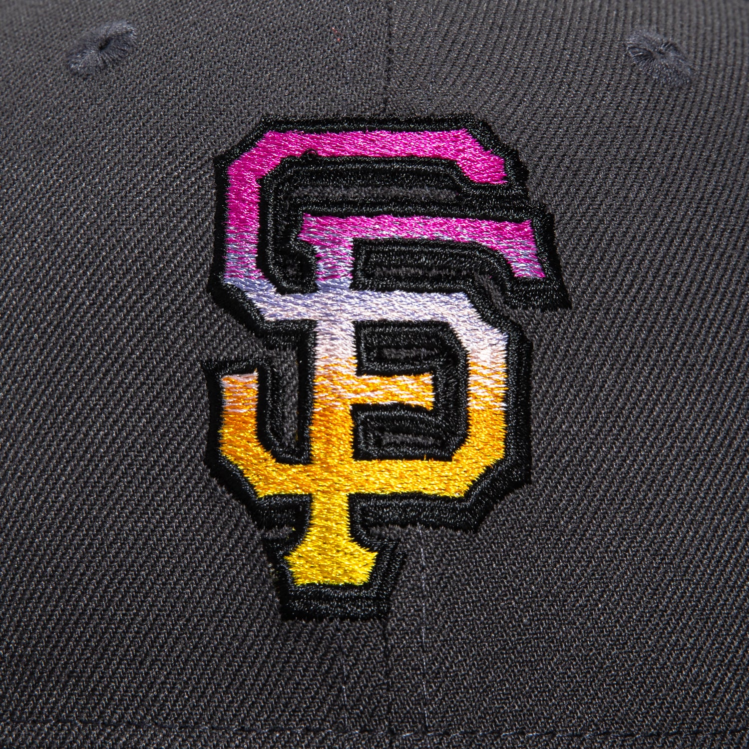 New Era 59Fifty San Francisco Giants 2007 All Star Game Patch Gradient Hat - Graphite, Black