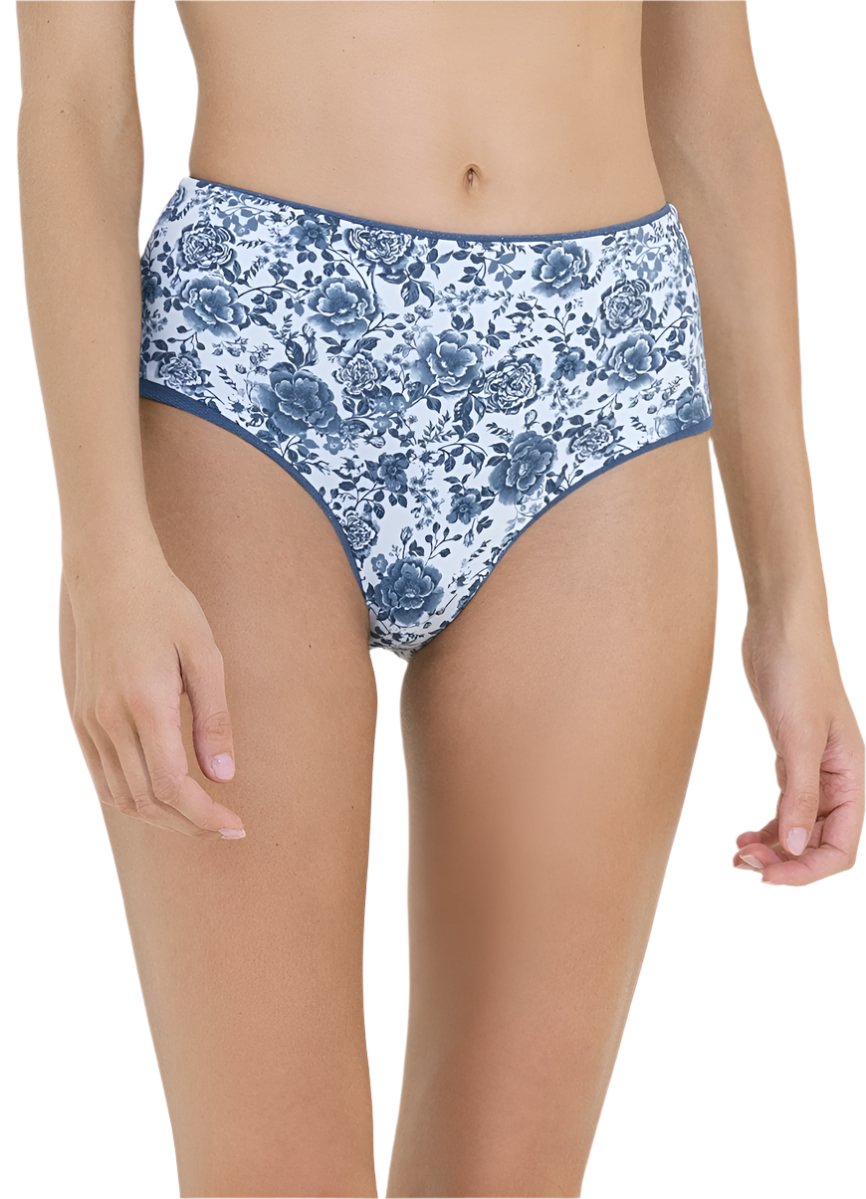 Maaji Blue Lagoon Venus Mid Rise Bikini Bottom