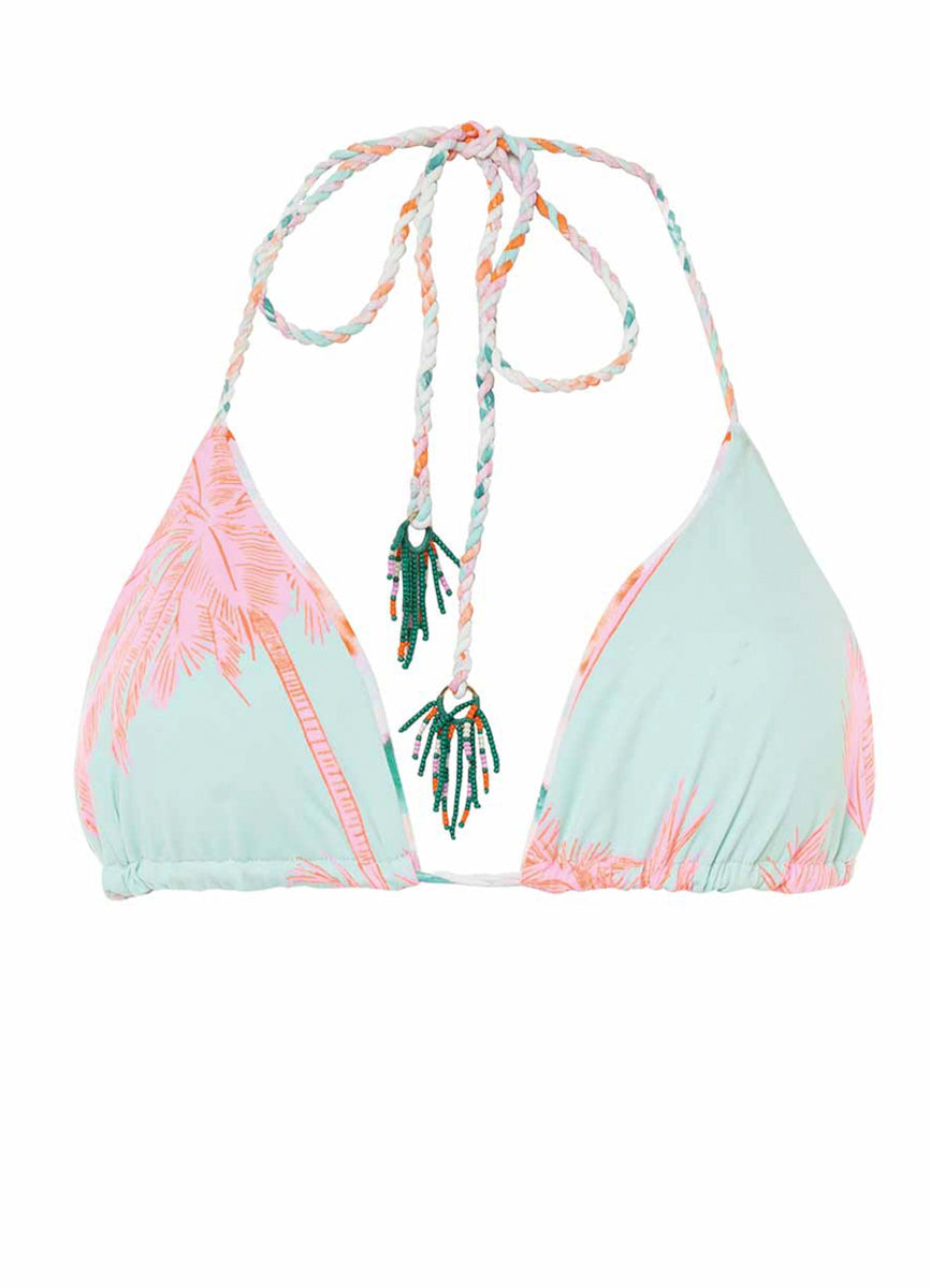 Maaji Rainbow Dye Blamy Sliding Triangle Bikini Top