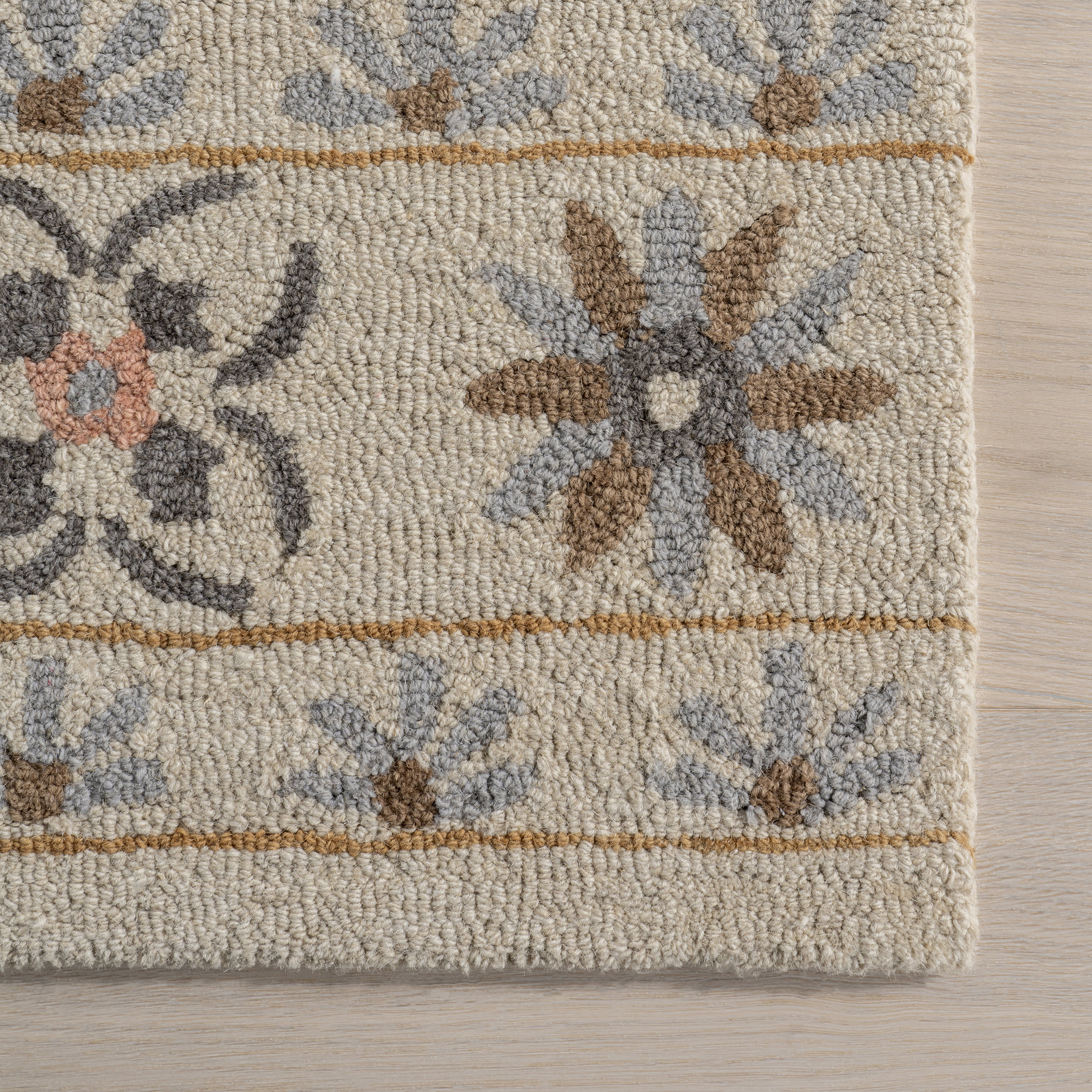 Folklore Wool Rug | Multicolor