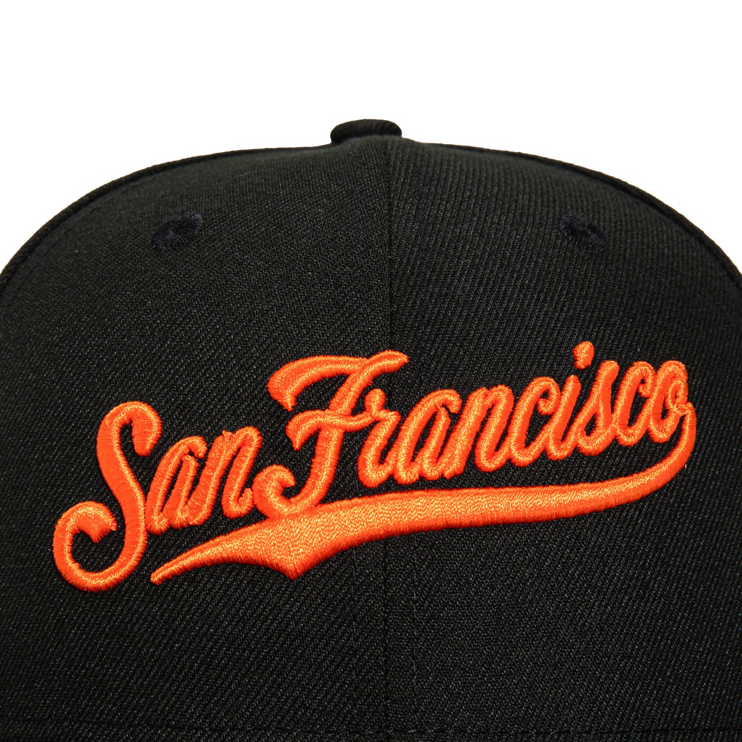 New Era 59Fifty San Francisco Giants Battle of the Bay Patch Script Hat - Black, Orange