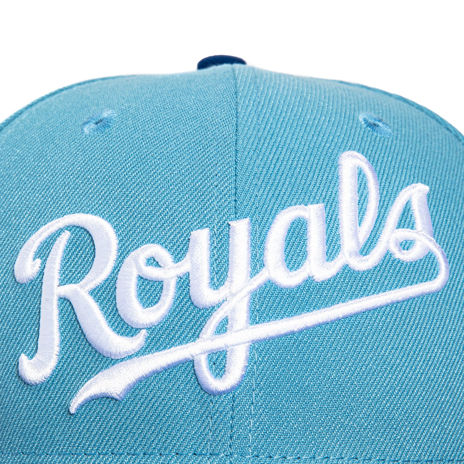 New Era 59Fifty Kansas City Royals 1989 All Star Game Patch Script Hat - Light Blue, Royal