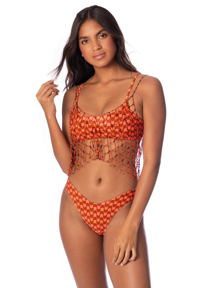 Maaji Camo Magic Mystical Beachwear Crop Top