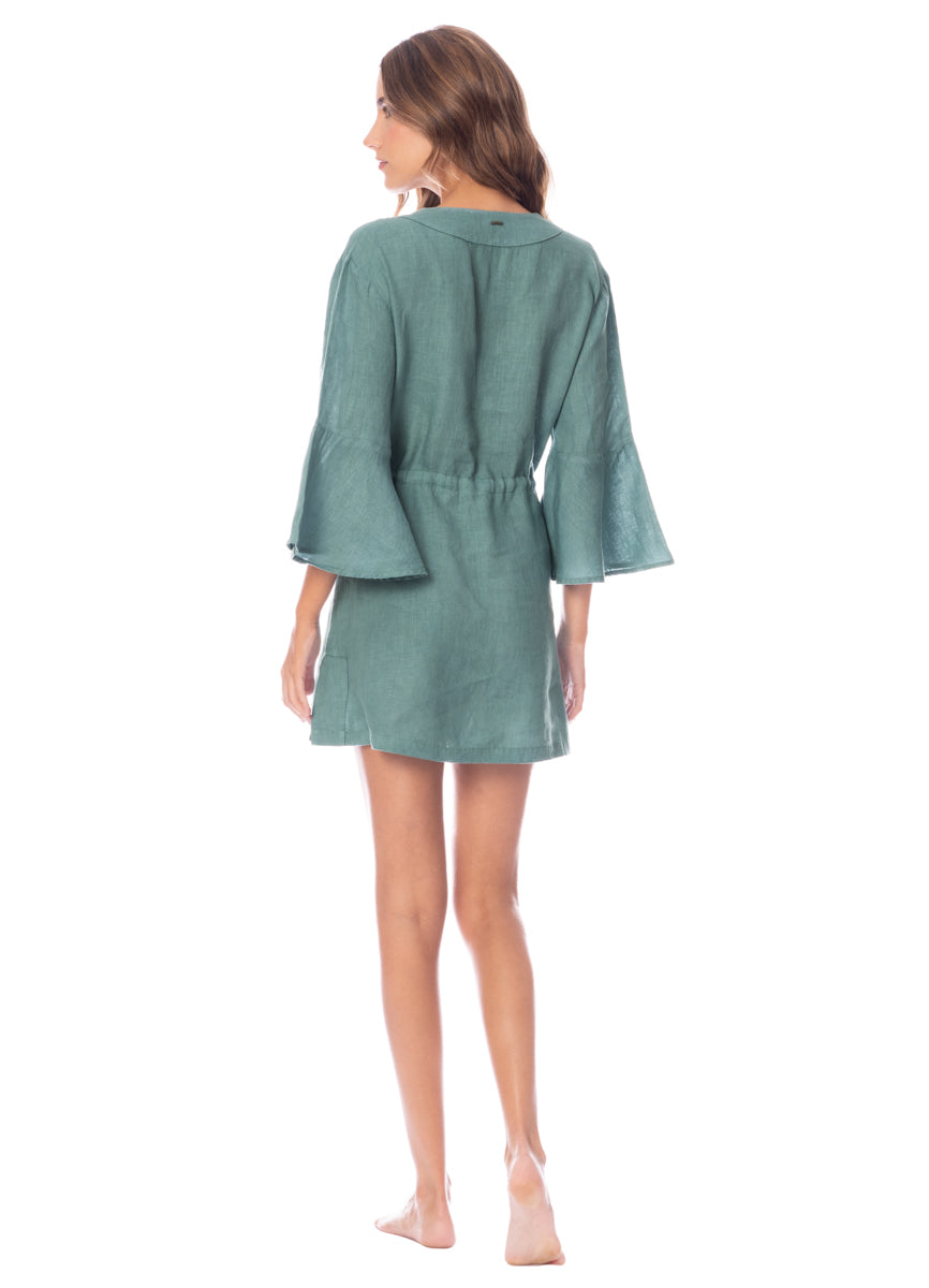 Maaji Eucalyptus Green Joy Kaftan