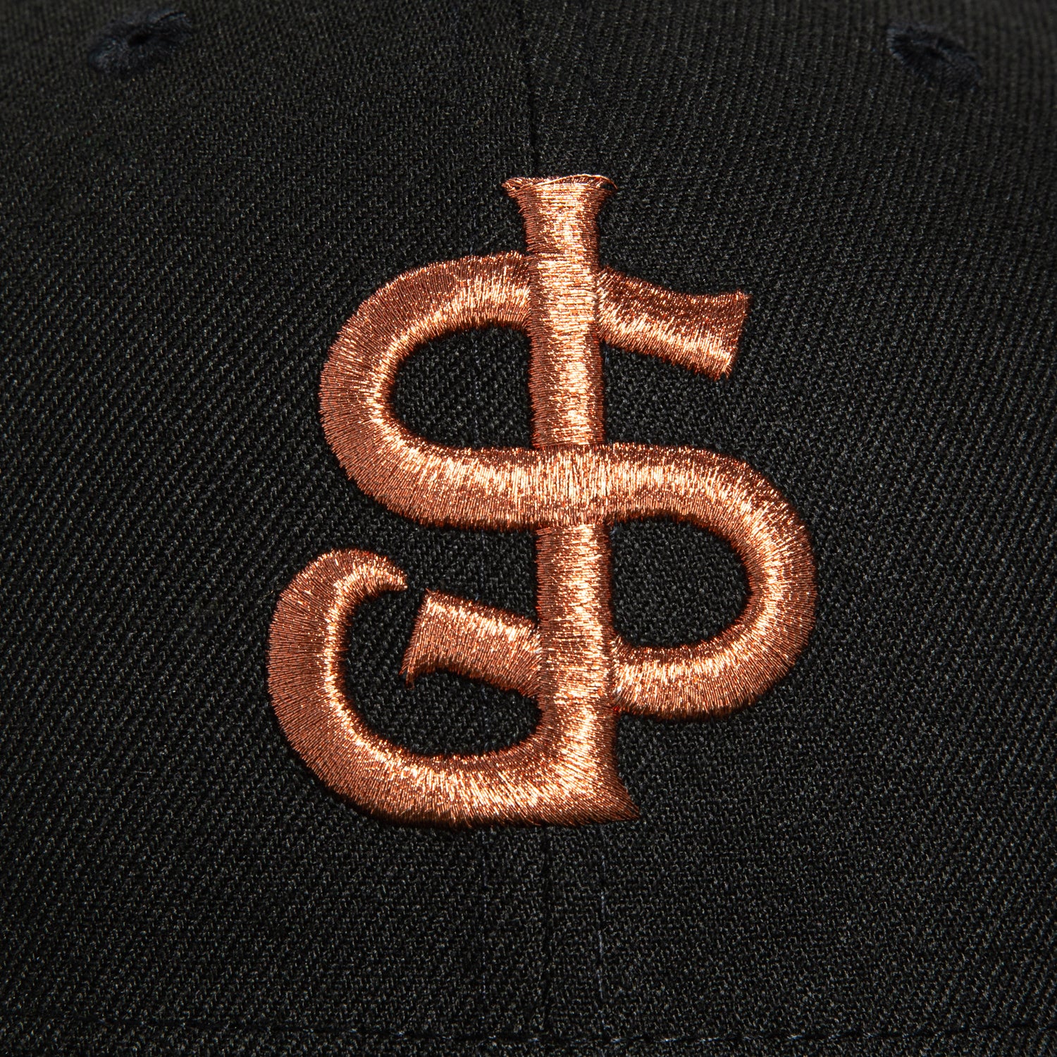 New Era 59Fifty San Jose Giants 30th Anniversary Patch Hat - Black, Olive, Metallic Copper