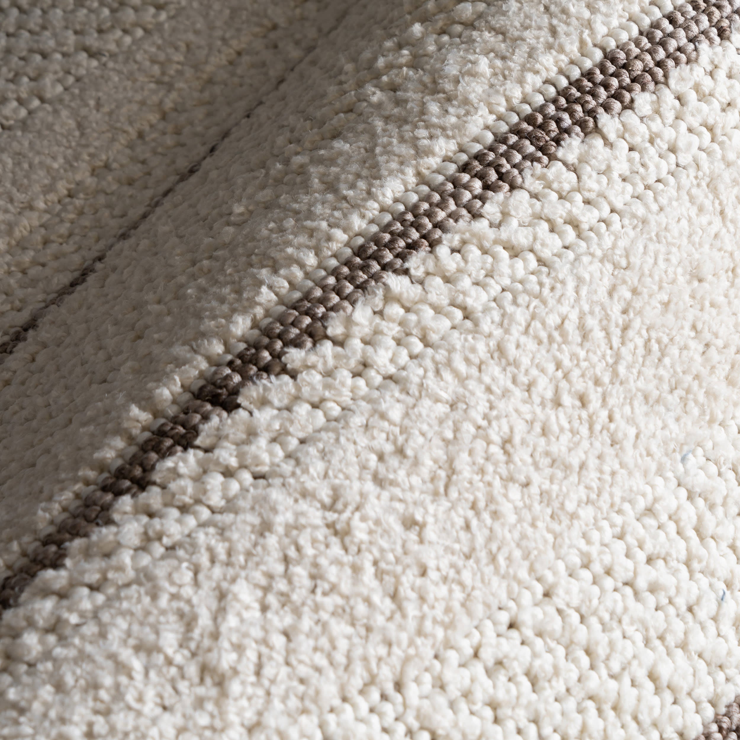 Katalina Striped Rug | Beige