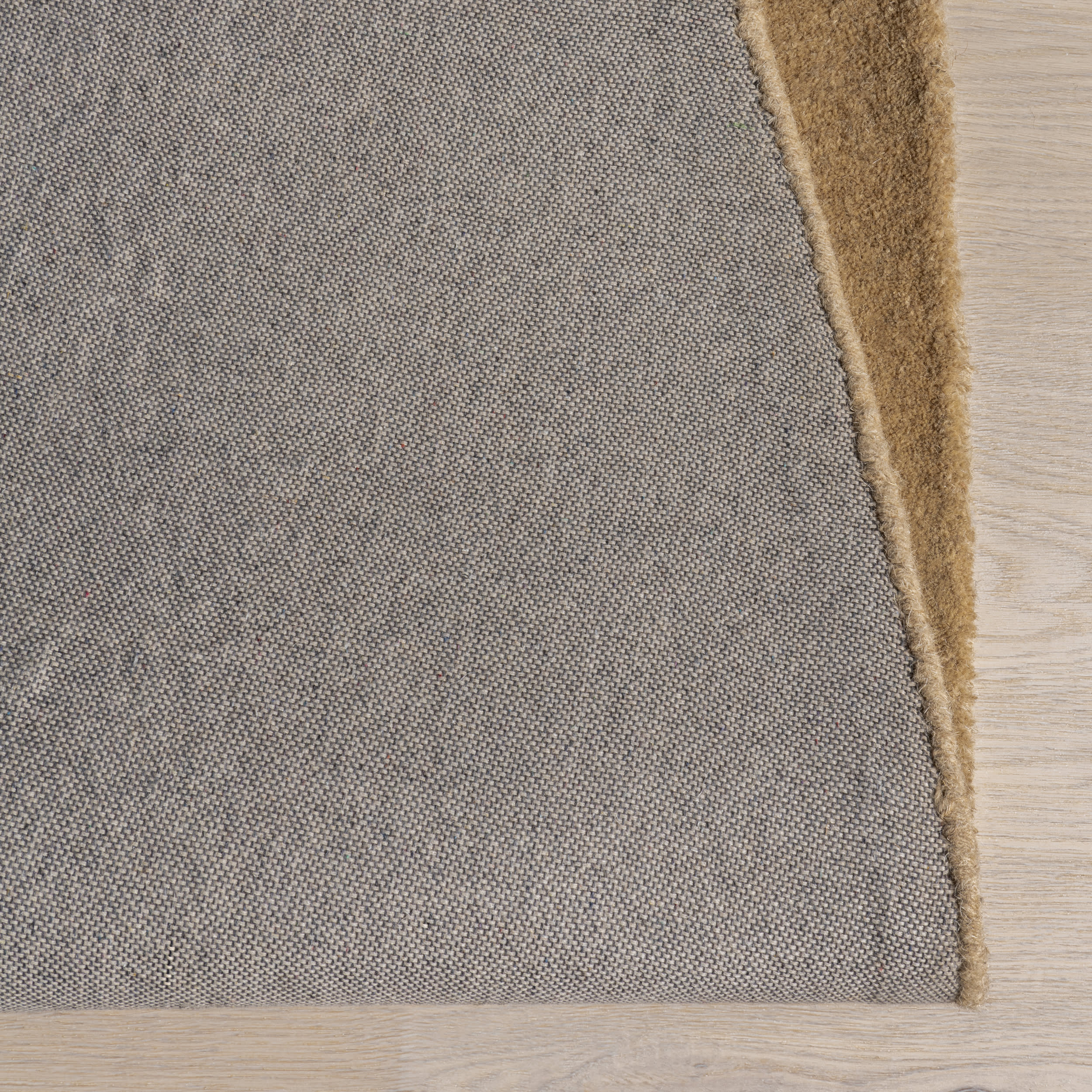 Venace Abstract Wool Rug | Brown