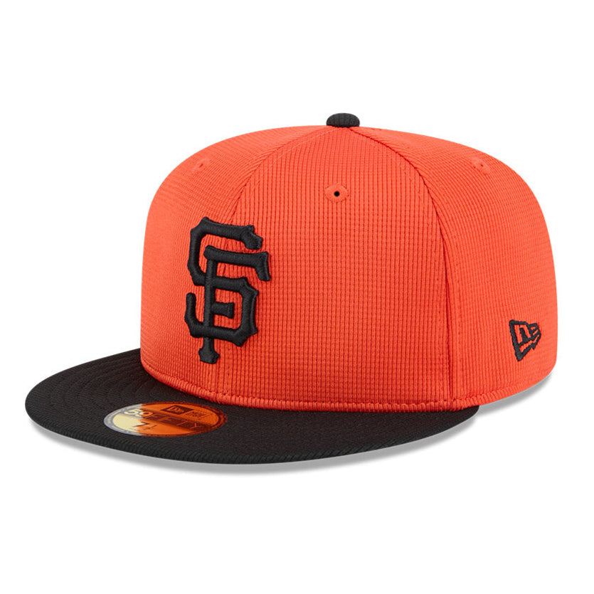 New Era 59Fifty San Francisco Giants 2025 Spring Training Patch Hat - Orange, Black