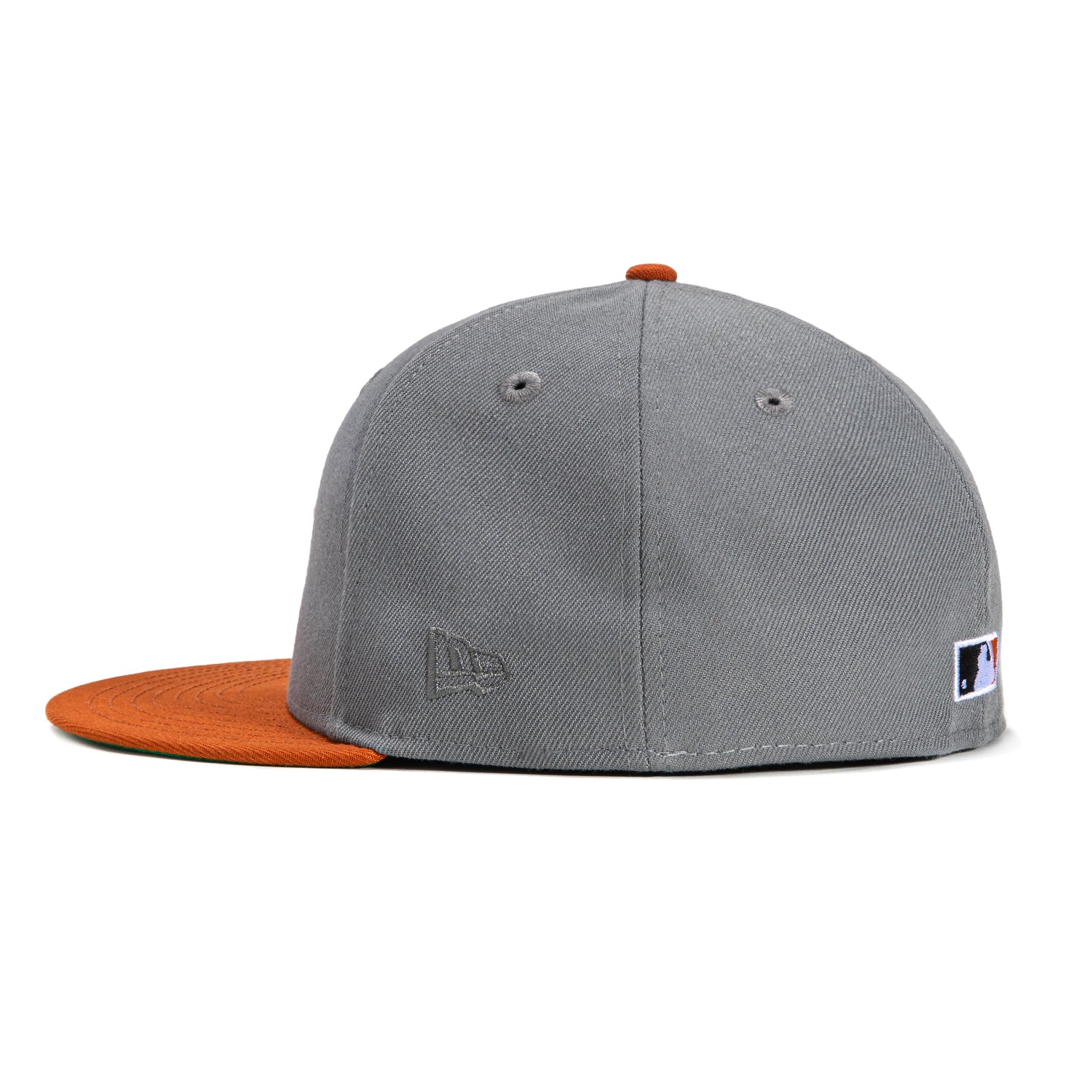 New Era 59Fifty New York Giants 1939 All Star Game Patch Hat - Storm Grey, Burnt Orange